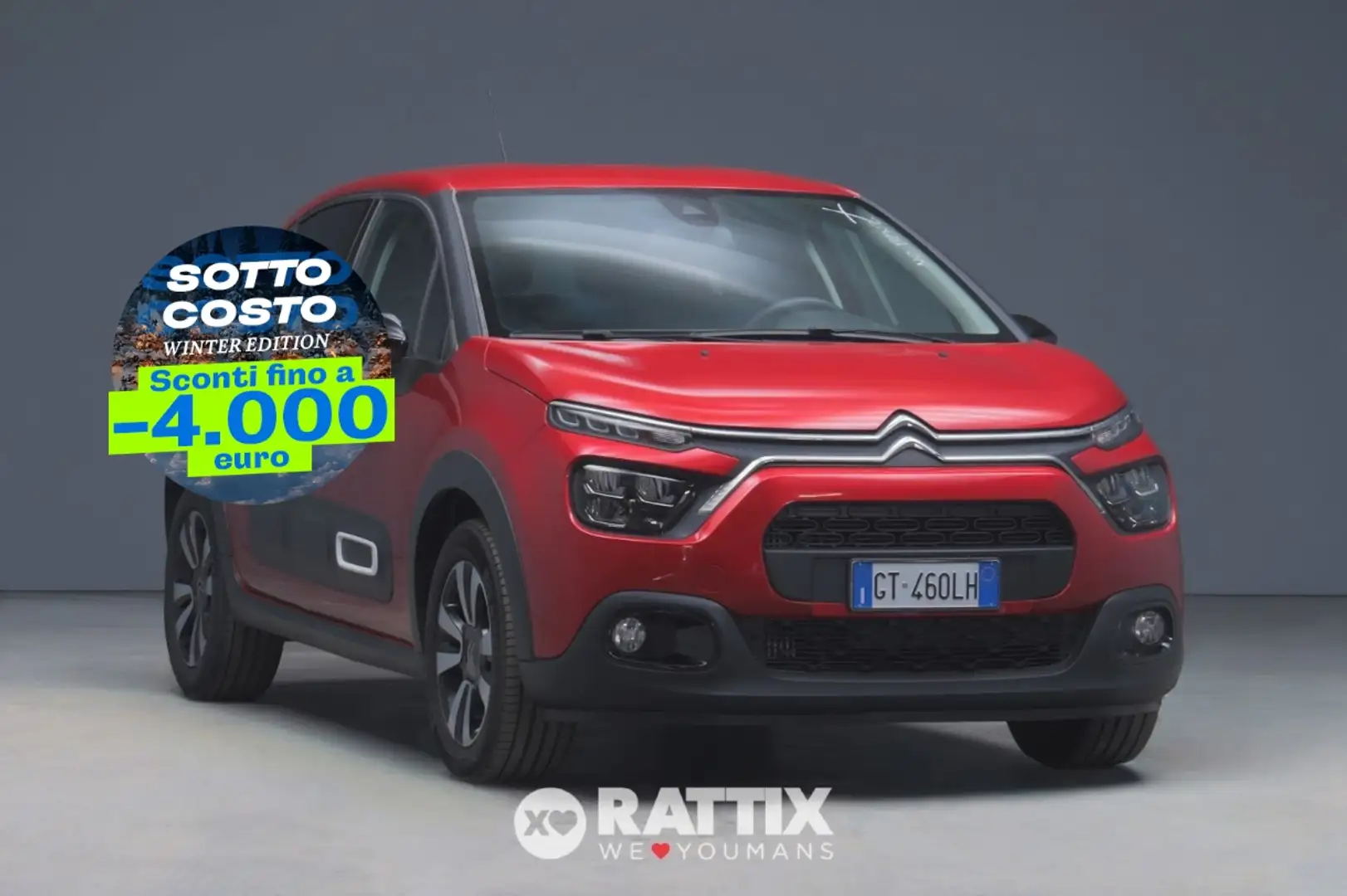 Citroen C3 1.2 Puretech 110CV Max Rosso - 1