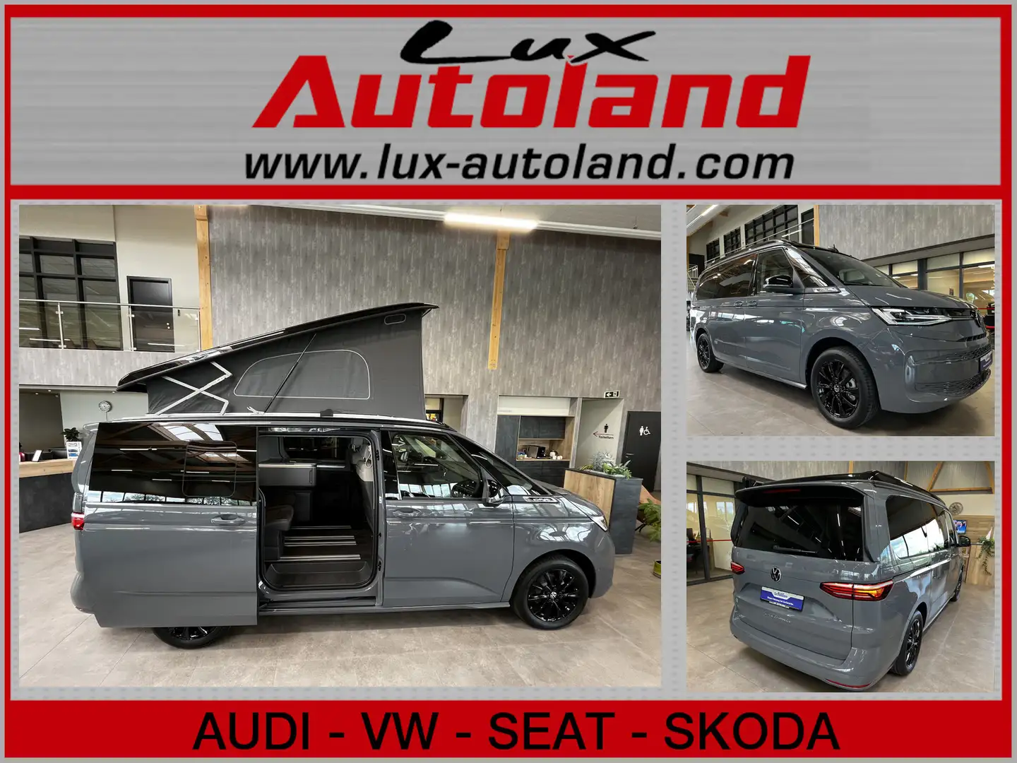 Volkswagen T7 California Ocean TDI DSG Kam ACC Side AHK Gri - 1