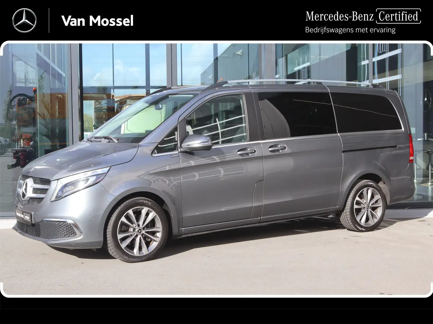 Mercedes-Benz V 220 220d Aut. Dub. Cab. Avantgarde |NAVI/CLIMA/LEDER | Gris - 1