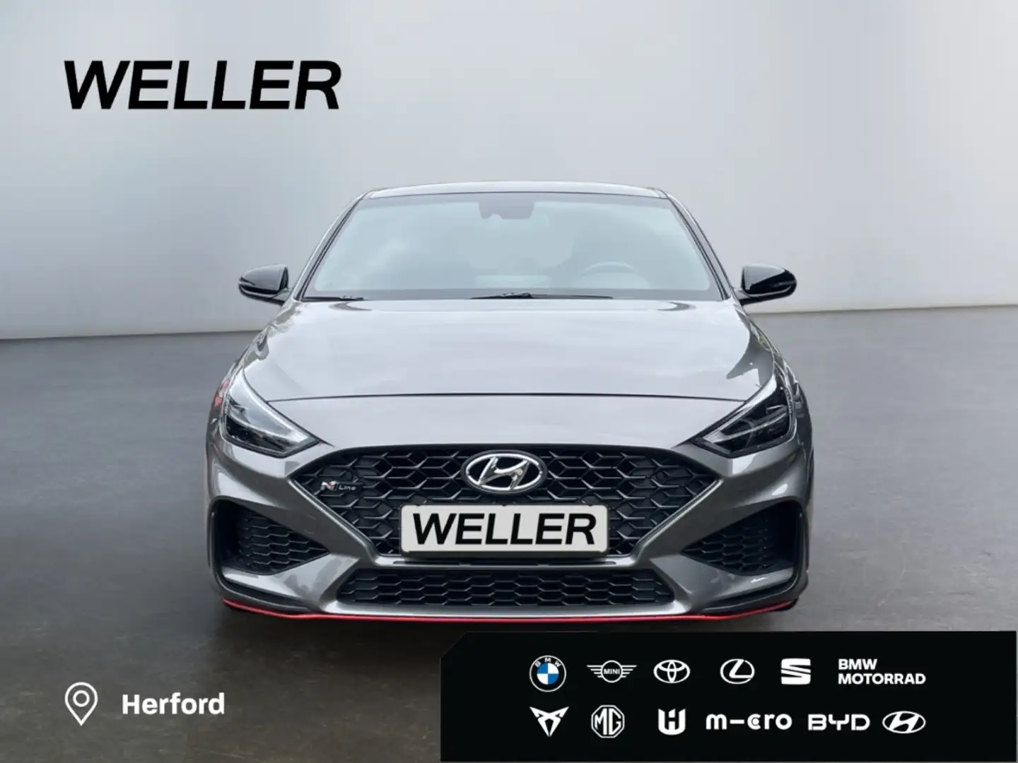 Hyundai i30 1.5 T Fastback 48V-Hybr N-Line *LED*CAM*SHZ* Gris - 2