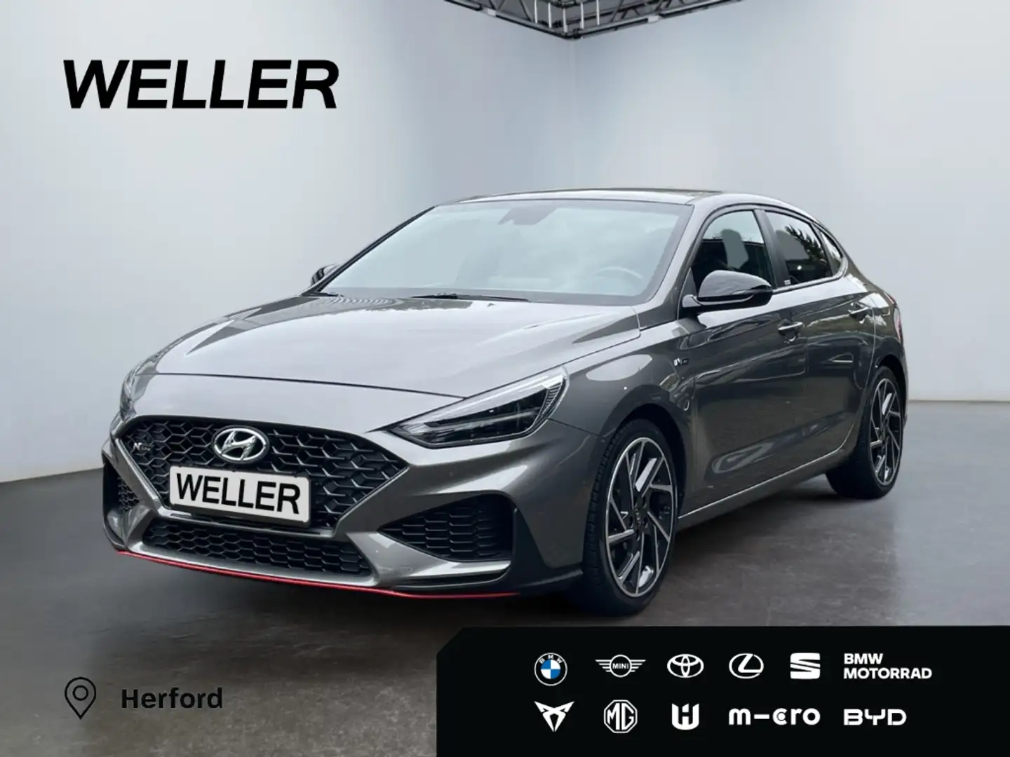 Hyundai i30 1.5 T Fastback 48V-Hybr N-Line *LED*CAM*SHZ* Gris - 1