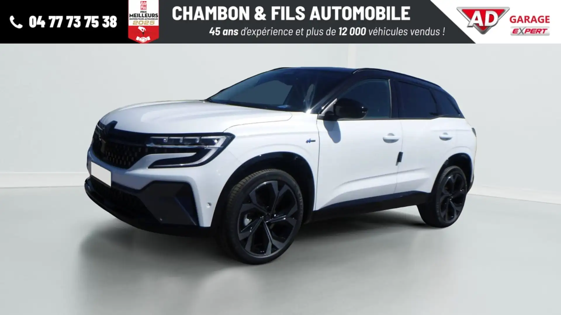 Renault Austral E-Tech full hybrid 200 GSR2 Techno esprit Alpine Blanc - 1