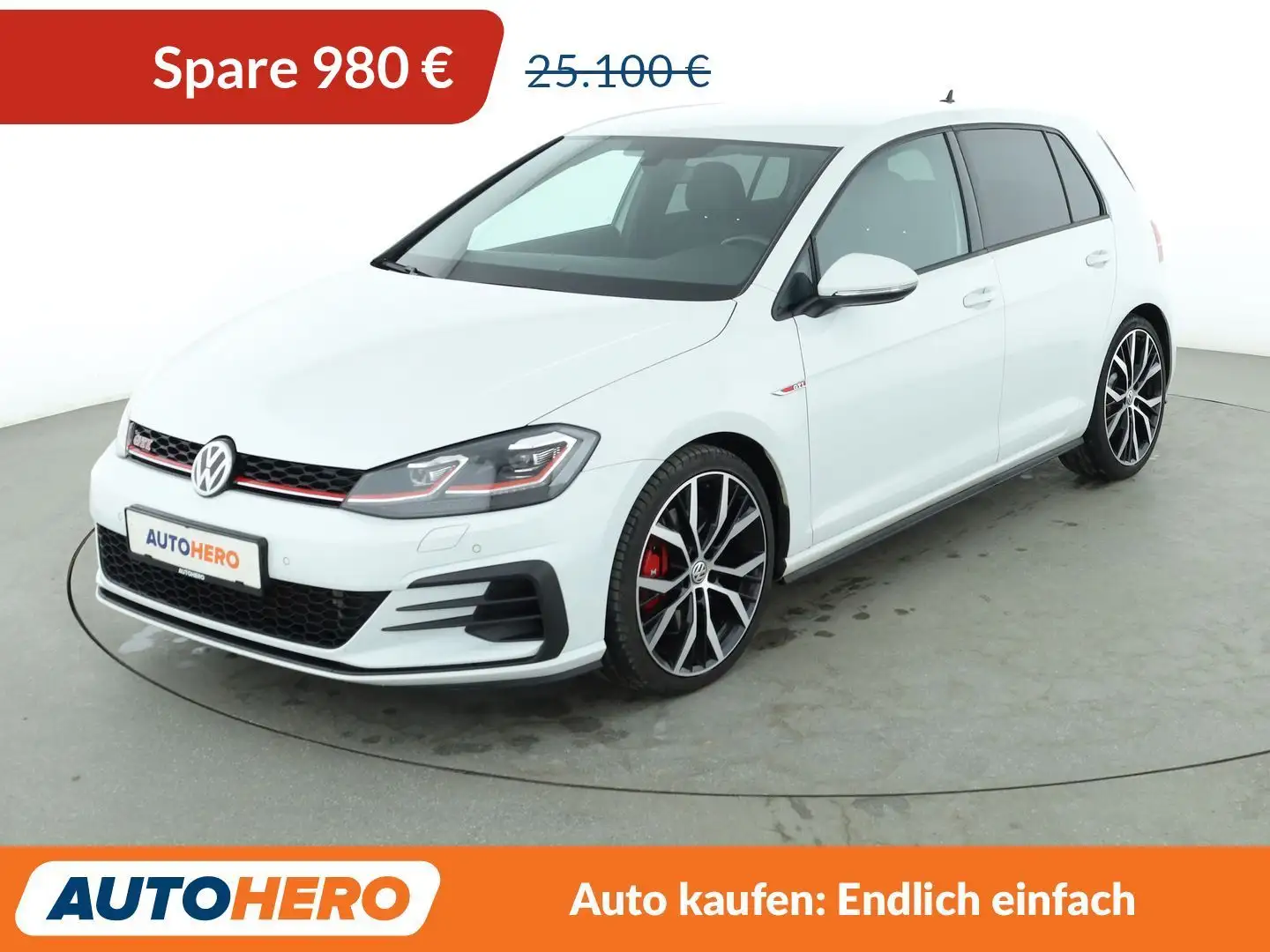 Volkswagen Golf GTI 2.0 TSI GTI Performance BM Aut.*NAV*LED*ACC*PDC*SH Weiß - 1