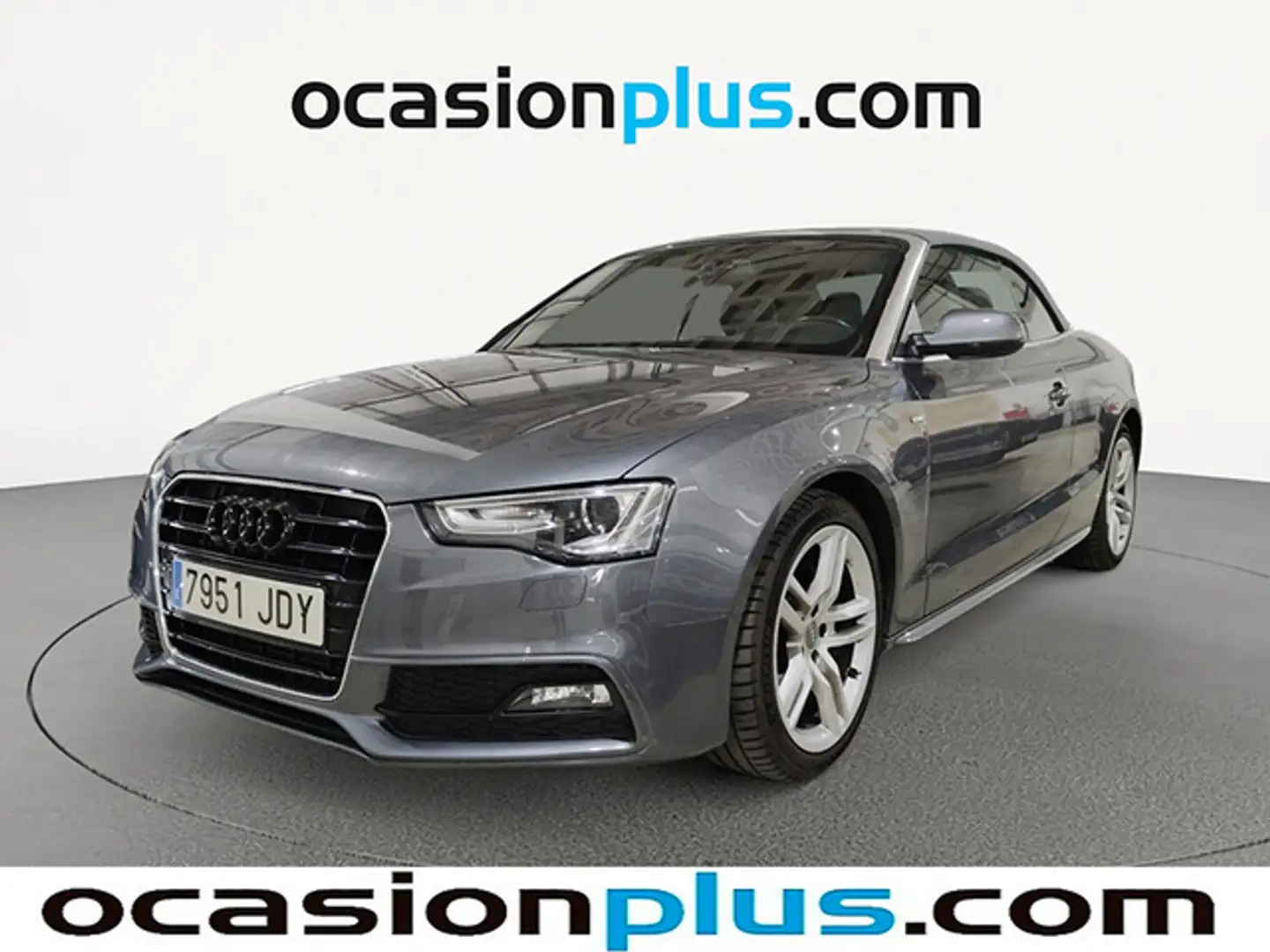 Audi A5 Cabrio 2.0 TFSI S line ed. Mult. 225 Gris - 2