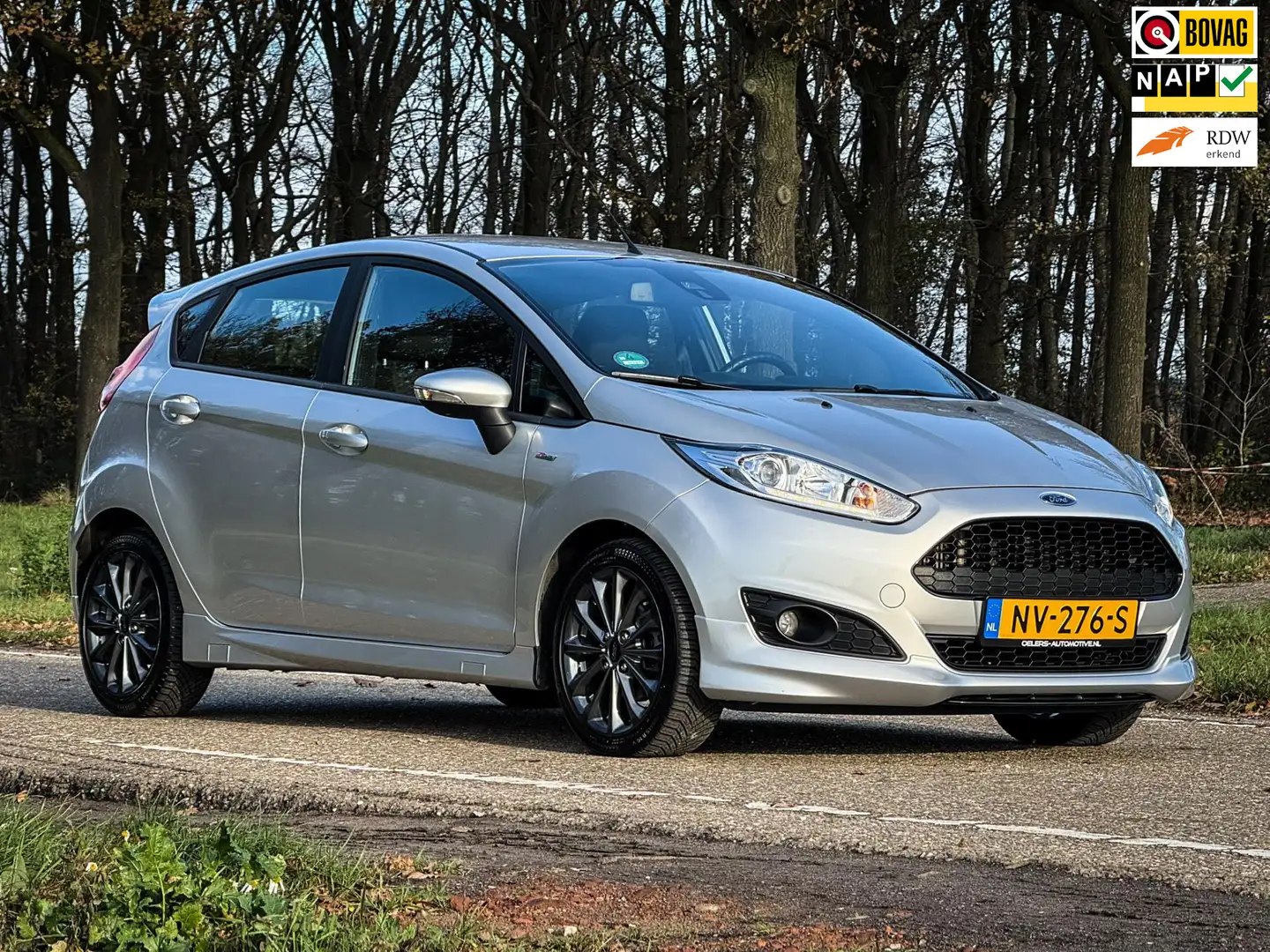 Ford Fiesta 1.0 EcoBoost ST-Line | Org. NL! | Dealer ond. | Cl Grijs - 1