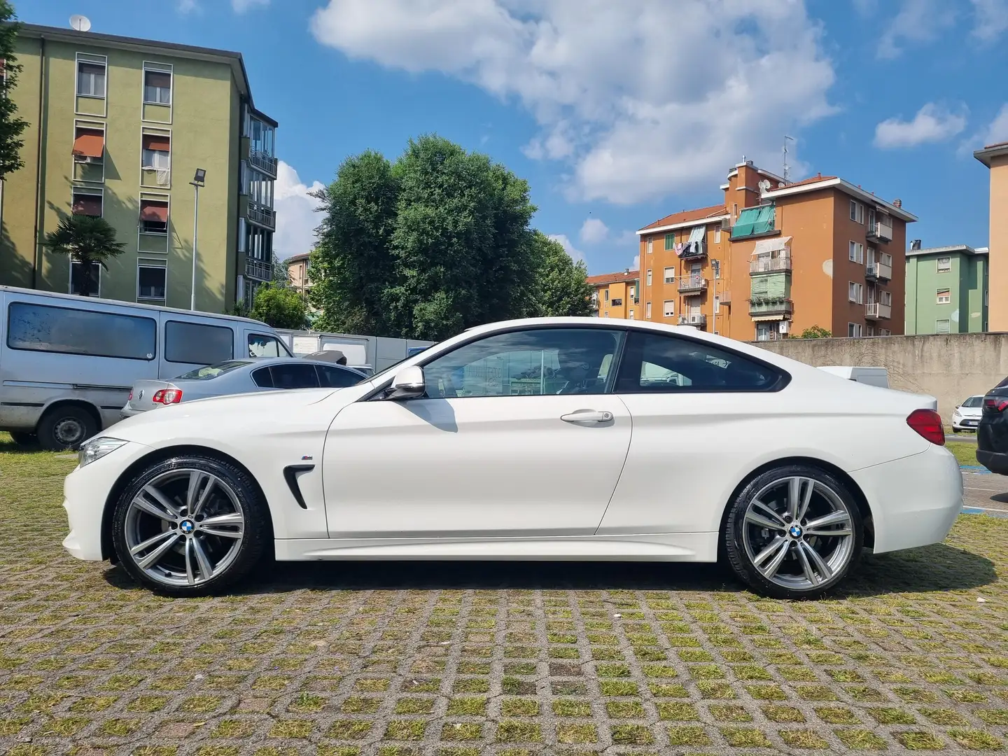 BMW 420 Serie 4 F32 2013 Coupe 420d Coupe Msport 184cv Wit - 1