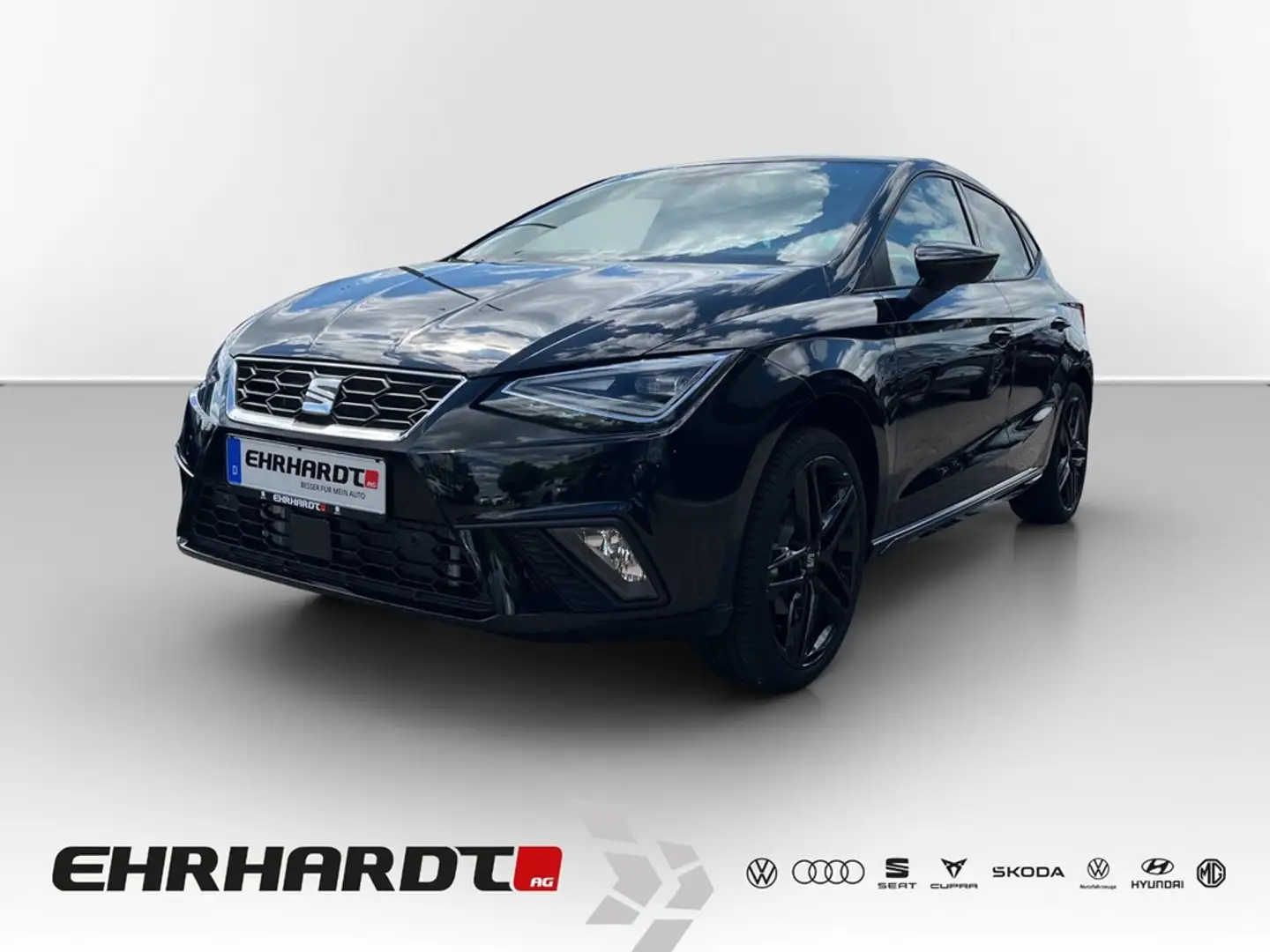 SEAT Ibiza 1.0 TSI DSG FR Black Edition VIRTUAL*NAVI*LED*P... Noir - 1