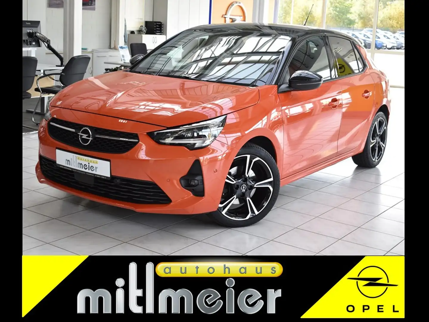 Opel Corsa F 1.2T AUTOMATIK GS ACC LED Kamera DAB+ Orange - 1