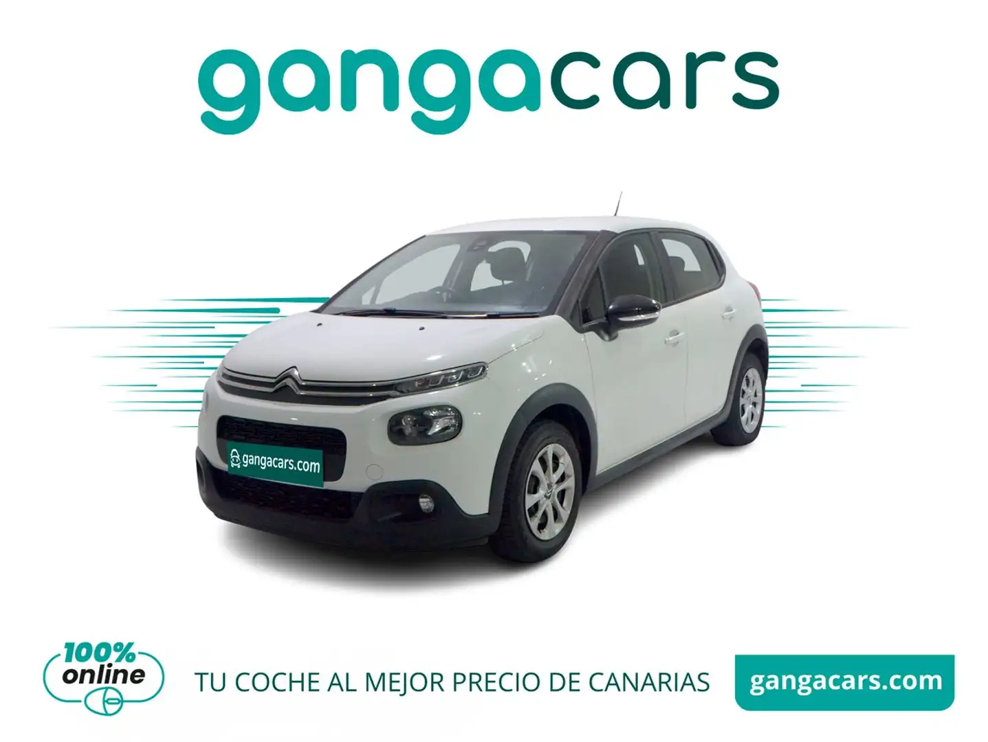 Citroen C3 PureTech 60KW (82CV) FEEL Blanco - 1