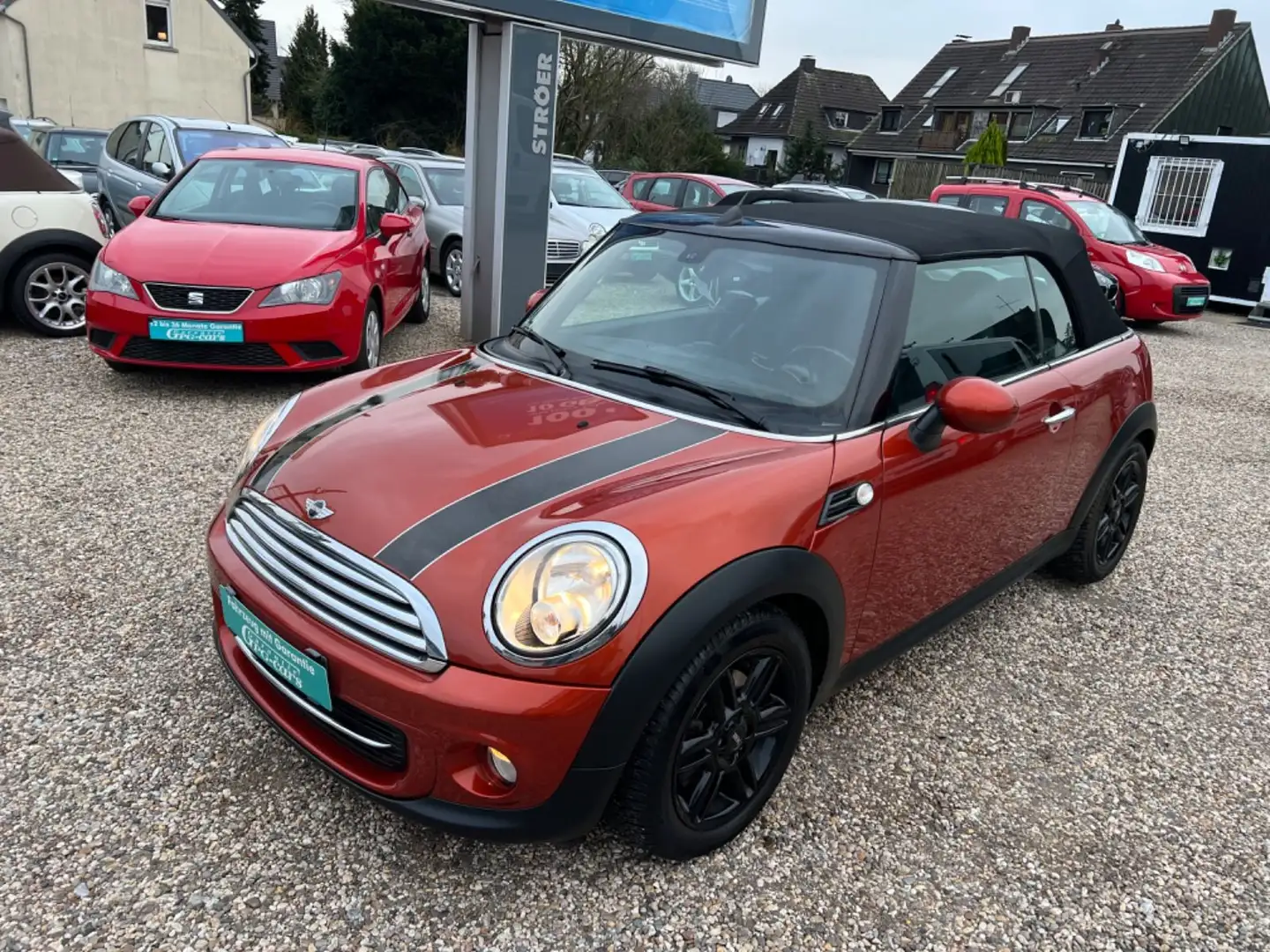 MINI Cooper Cabrio Cooper*TÜV NEU*2 HAND*WIE NEU*TOP* Portocaliu - 2