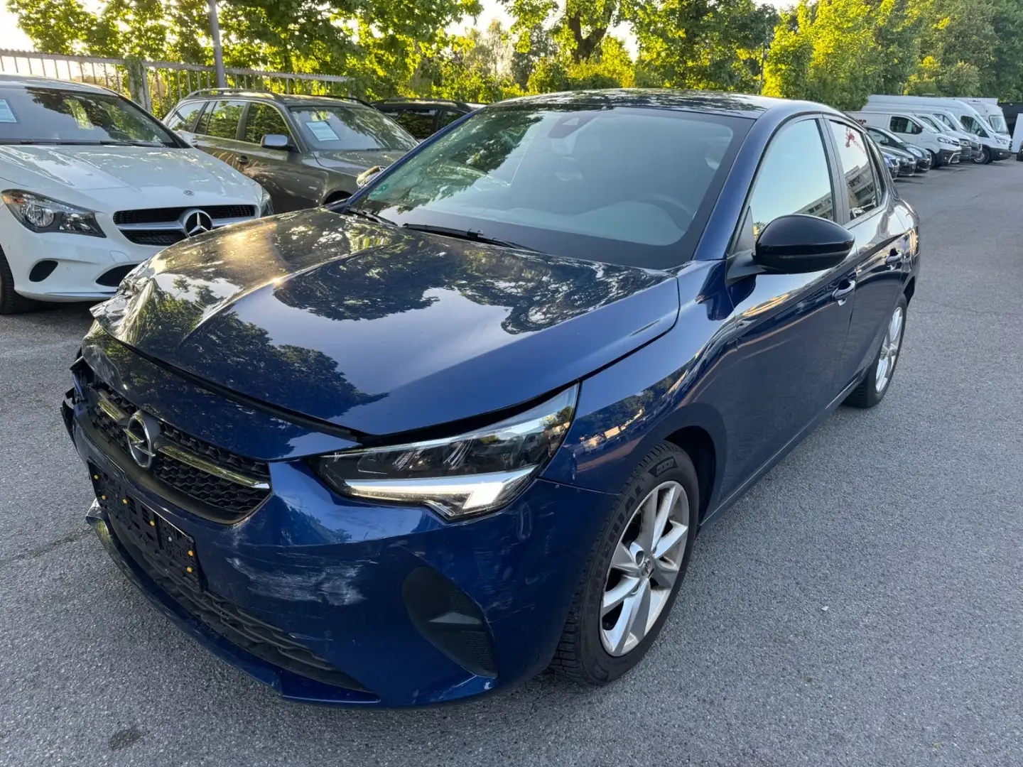 Opel Corsa F Edition  Motor 1,2 Ltr. Navi Kamera SHZ Blau - 1