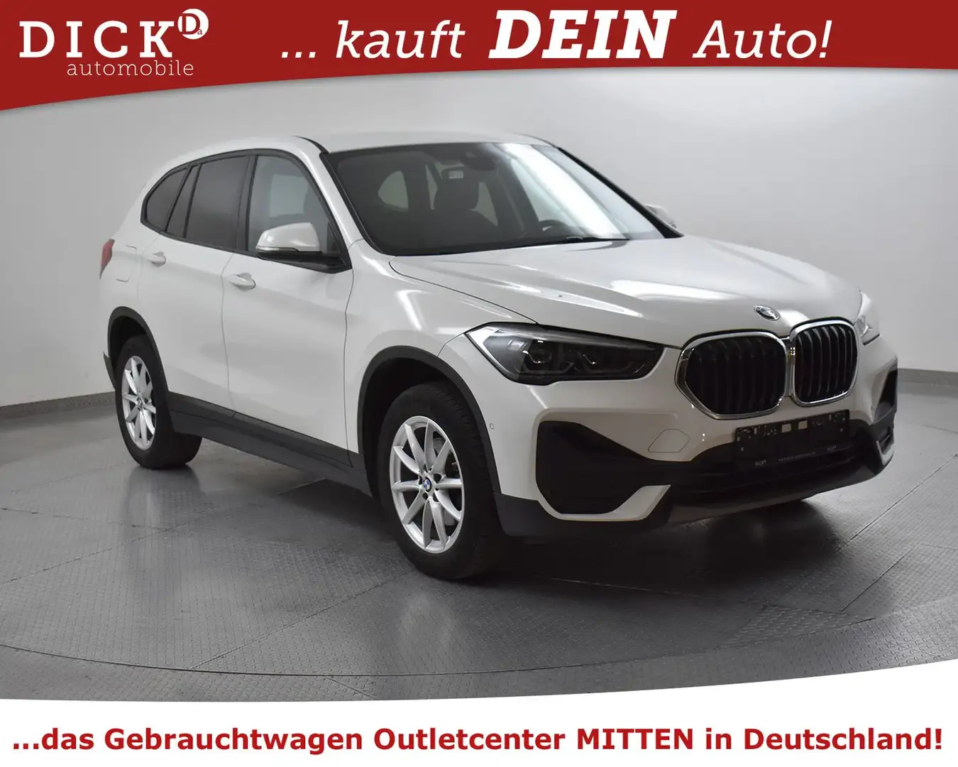 BMW X1 sDr 18d Aut. Sport Line PROF+KAMERA+LED+SHZ+M Blanc - 1