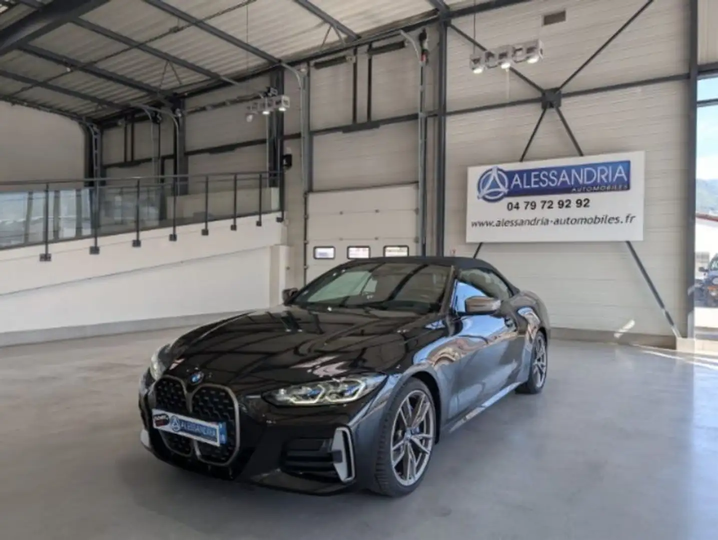 BMW 440 Cabriolet CABRIOLET G23 Cab M440i xDrive 374 ch BVA8 2P Negro - 1