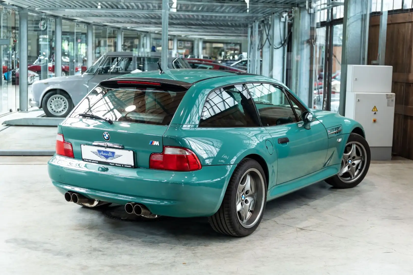 BMW Z3 M M Coupé|Sonderfarbe Evergreen| DE Fahrzeug Green - 2