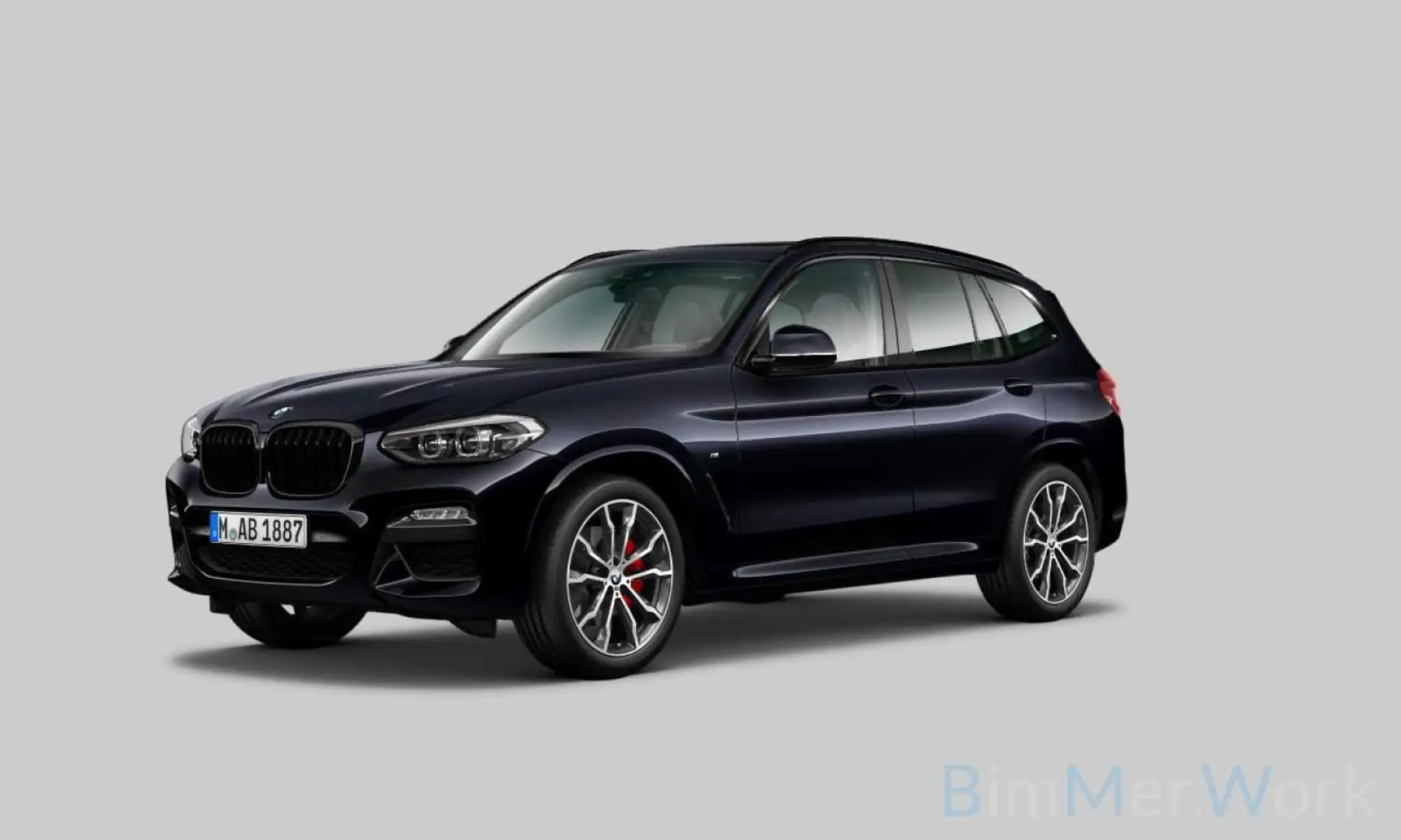 BMW X3 M Sport DAB AHK Kamera Alarm HUD 20Zoll Schwarz - 1