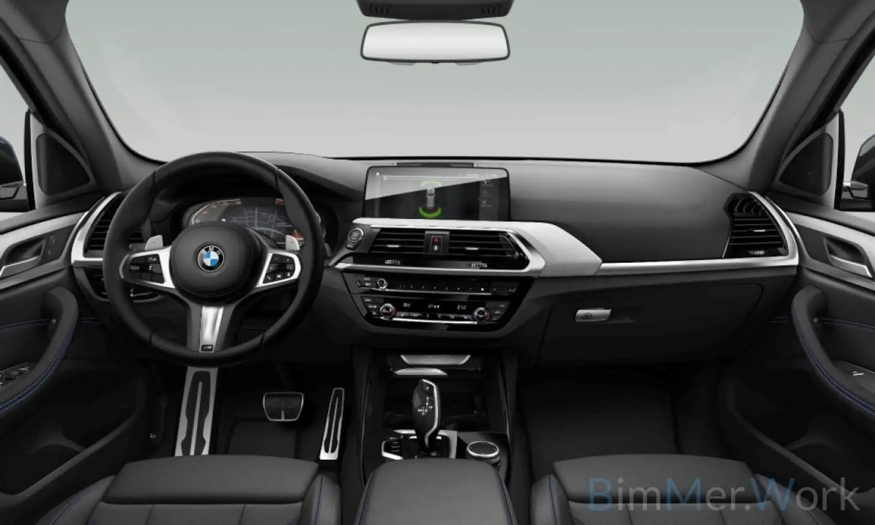 BMW X3 M Sport DAB AHK Kamera Alarm HUD 20Zoll Schwarz - 2