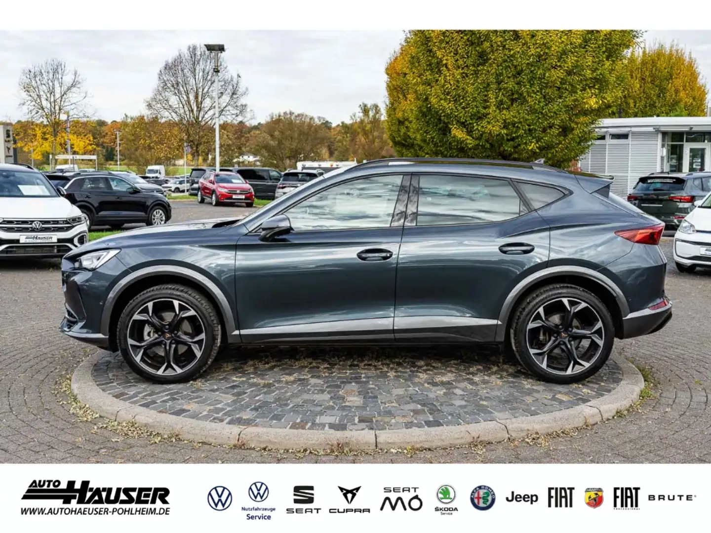 CUPRA Formentor 1.5 TSI DSG AHK TOP-VIEW EL. HECKKL. MEMORY NAVI P Grau - 2