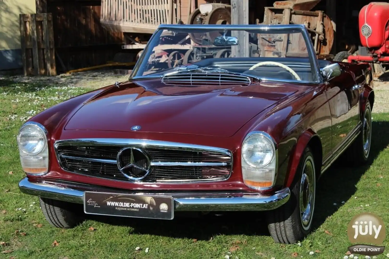 Mercedes-Benz 230 SL "Pagode", in sehr gepflegtem Zustand Rot - 2