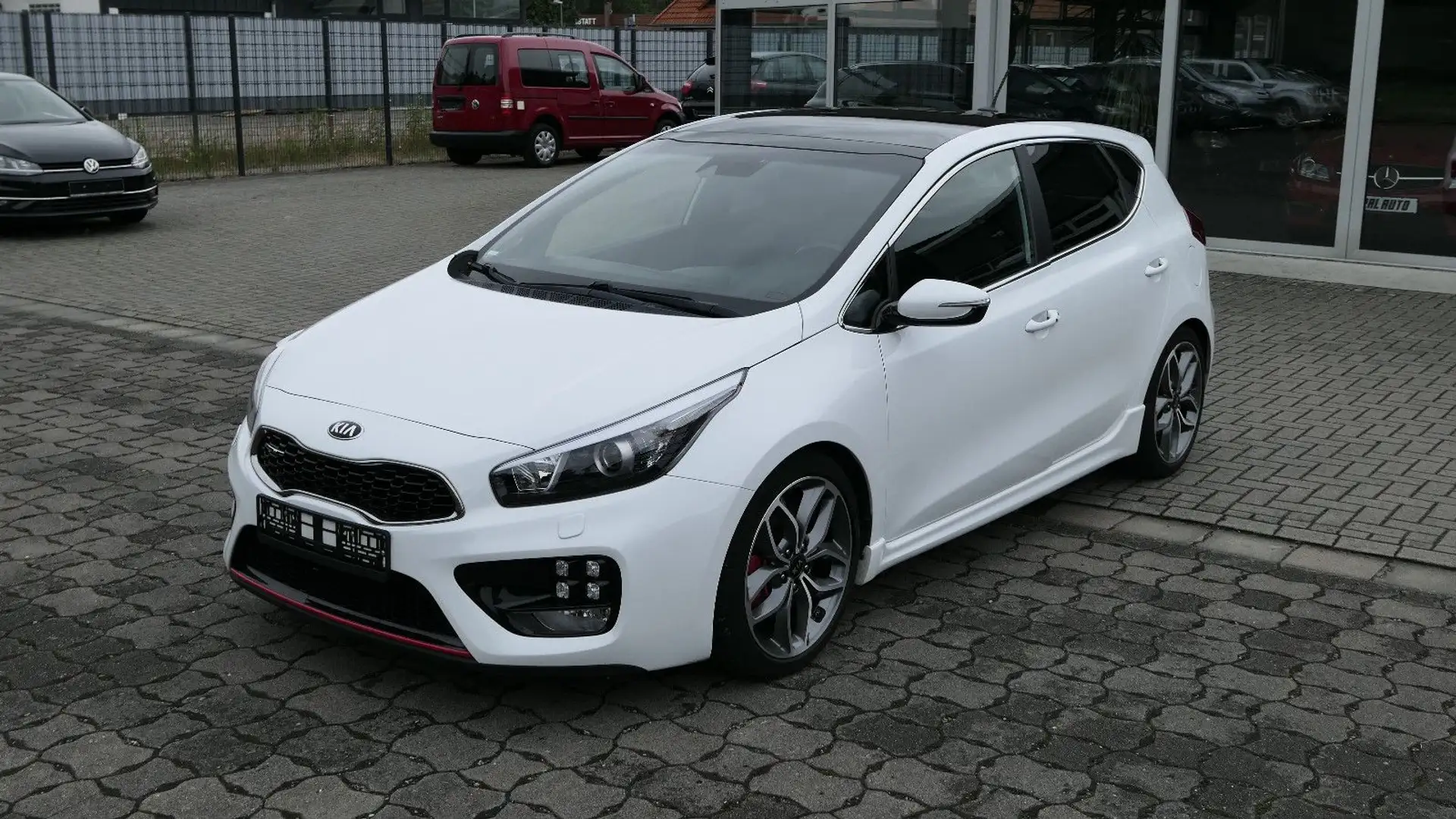Kia Ceed / cee'd GT -Track/Panorama/8xAlu/R-Cam White - 1