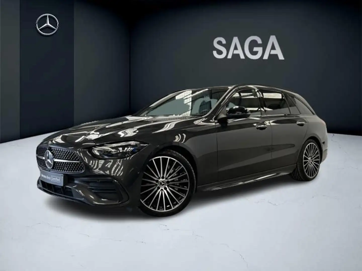 Mercedes-Benz C 200 d break AMG Line Noir - 1