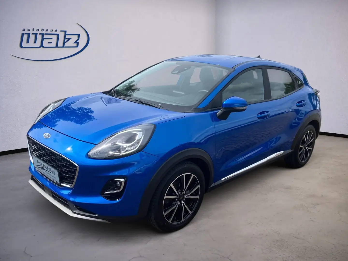 Ford Puma Titanium 1.5 TDCi AHK, Navi Blau - 1