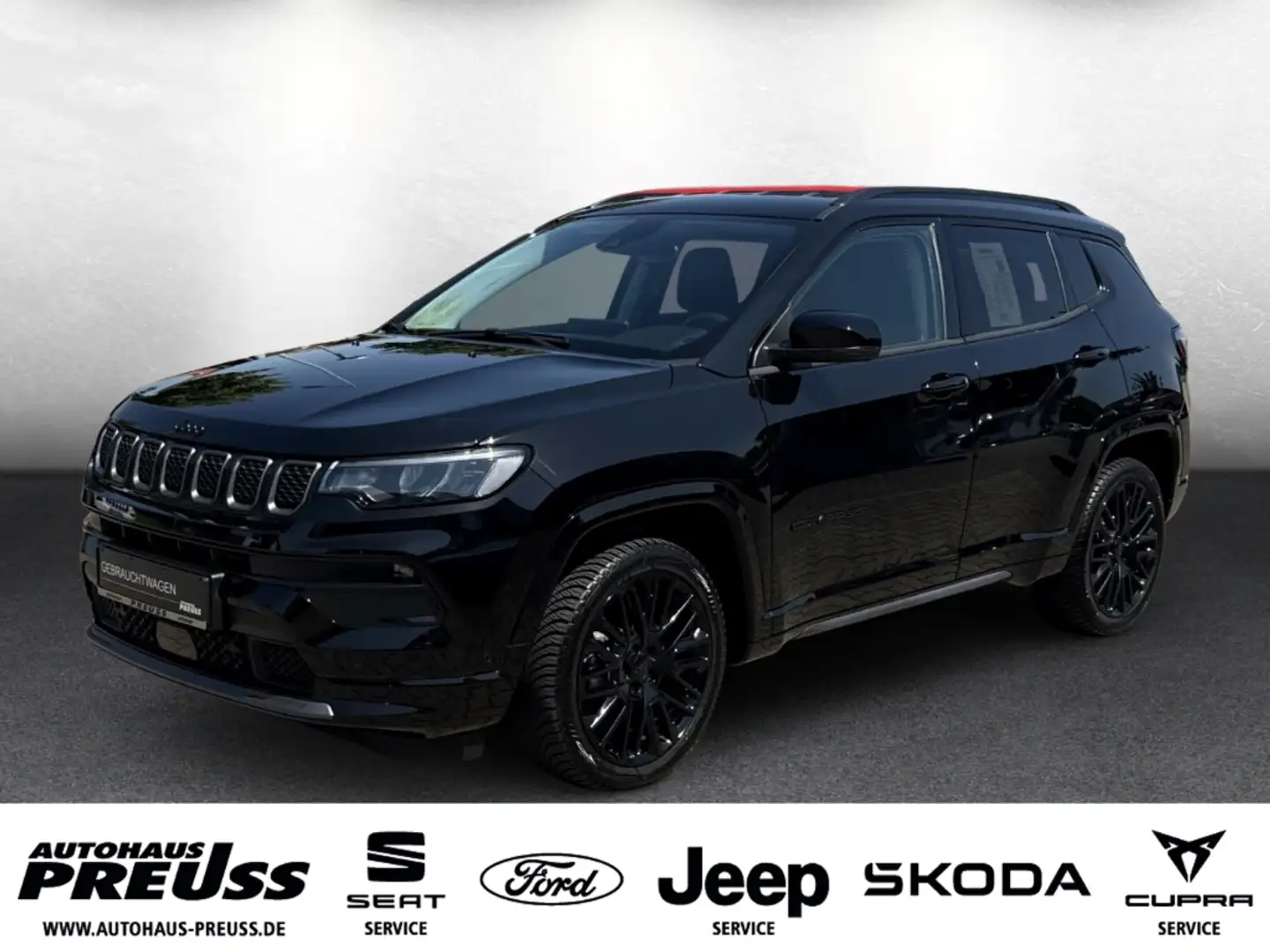 Jeep Compass Mild Hybrid 1.5 MultiAir S Schwarz - 1