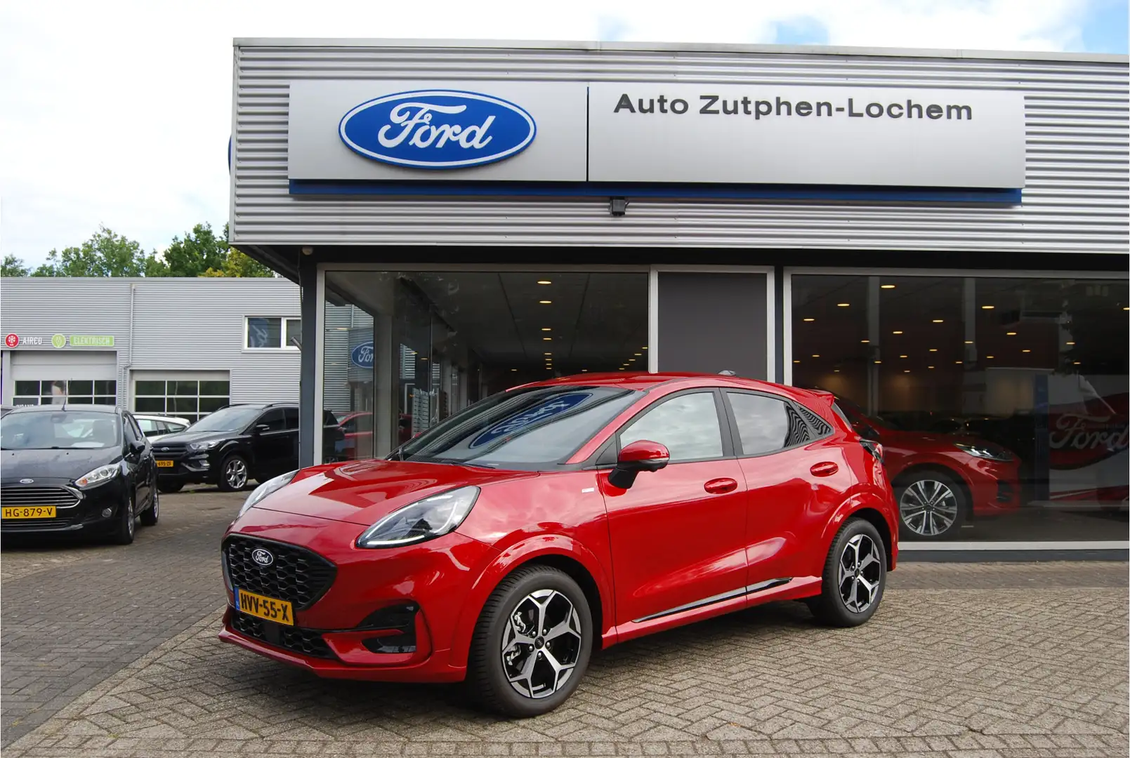 Ford Puma 1.0 Hybrid 125PK Automaat ST-Line X | 4 JAAR GARAN Rouge - 1