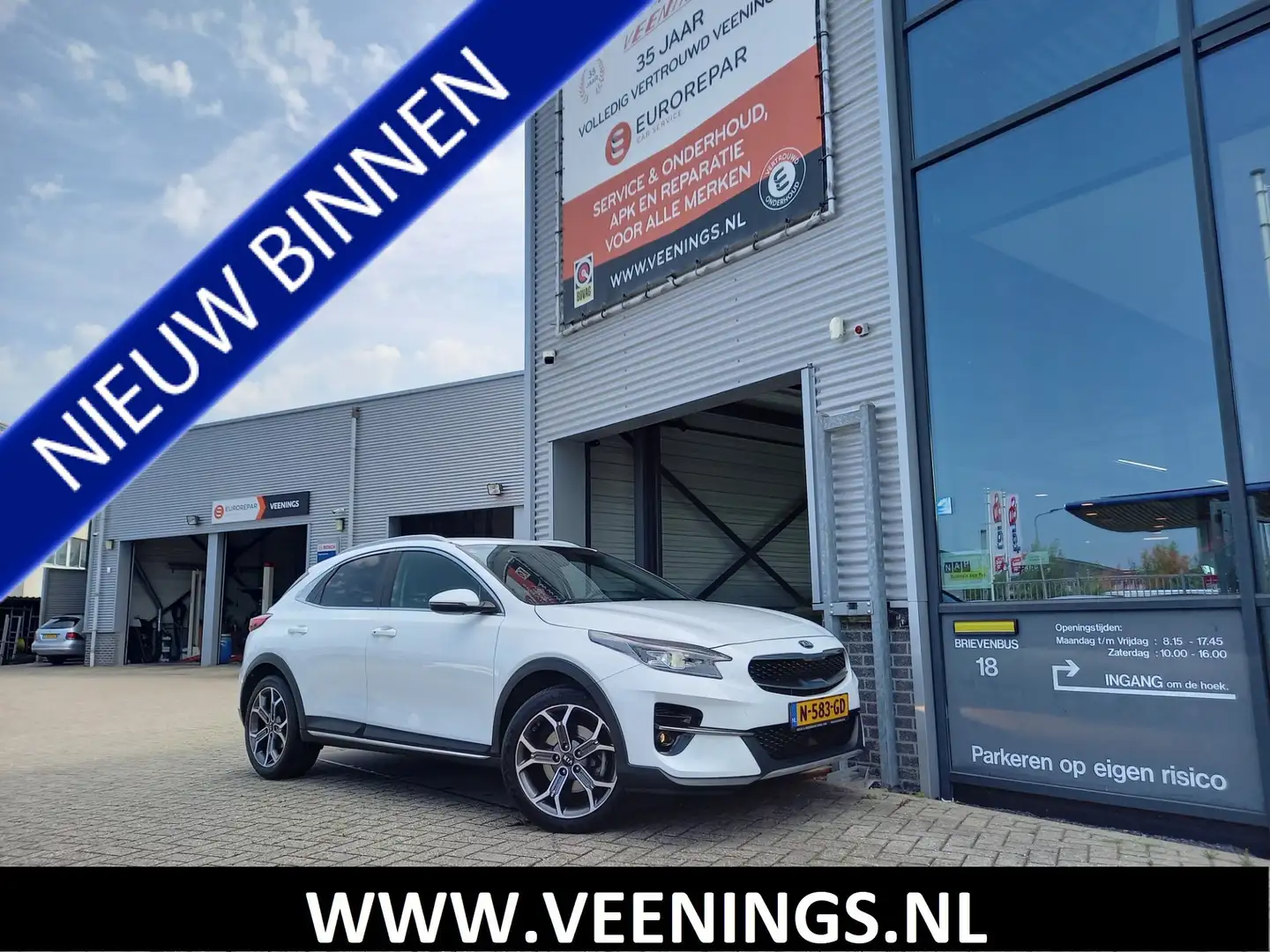 Kia XCeed 1.0 T-GDi DynamicPlusLine - 1 EIGENAAR - NL AUTO - Blanco - 1