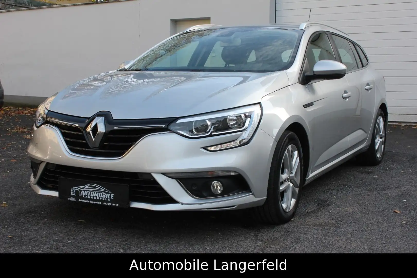 Renault Megane IV Grandtour Business Edition TEMP NAVI Gris - 2