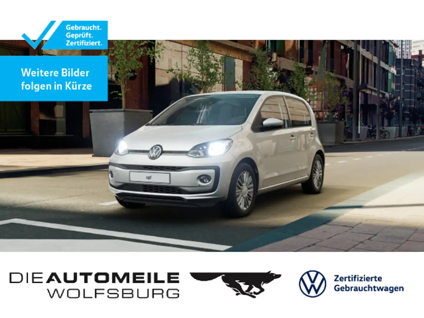 Volkswagen up! 1.0 Silber - 1