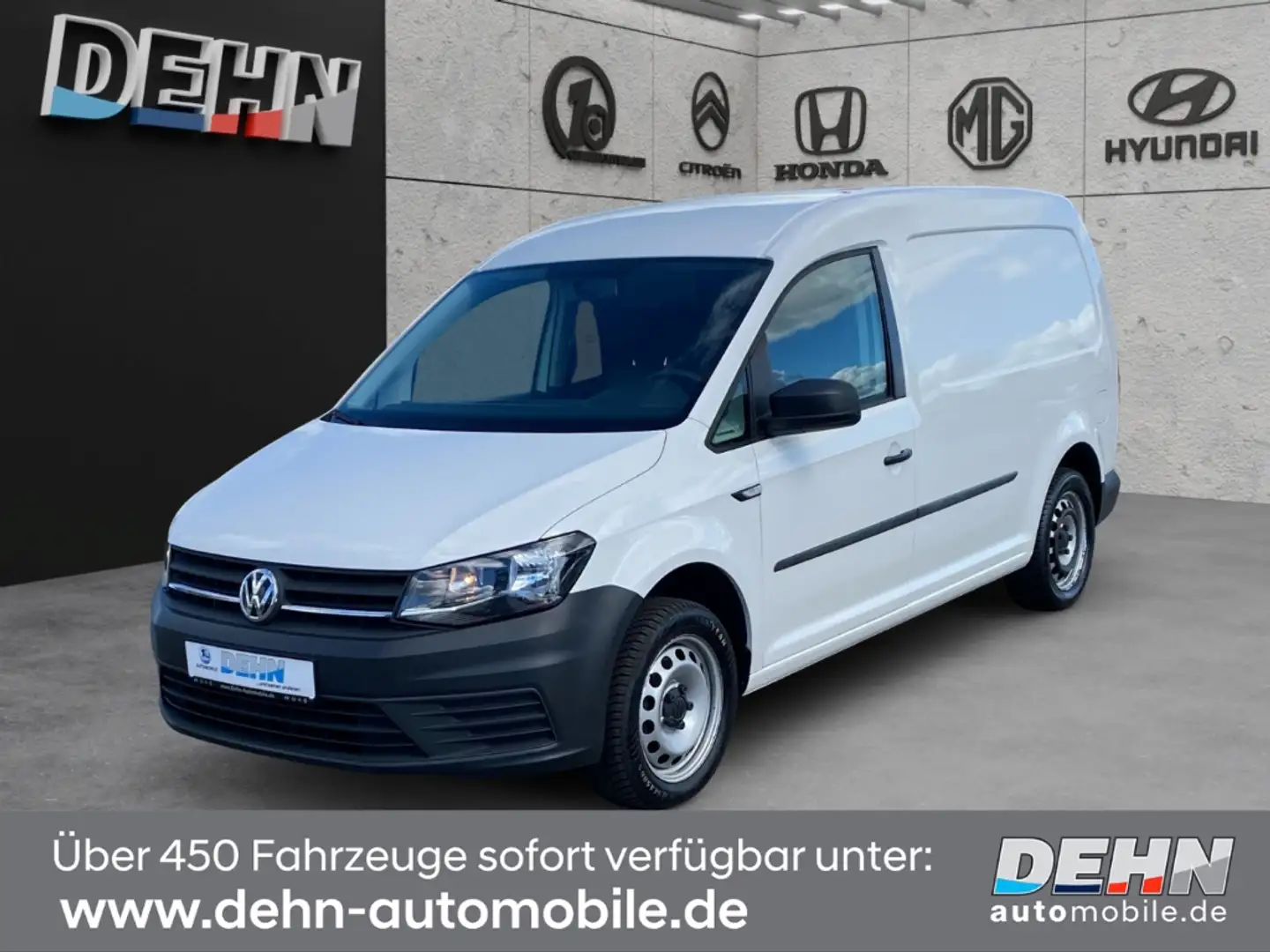 Volkswagen Caddy 2.0 TDI DSG Kasten Klima Trennwand PDC Weiß - 2