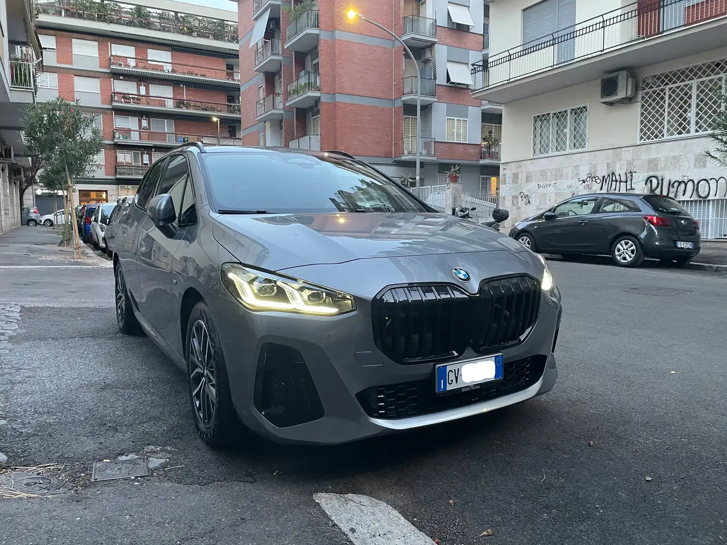BMW 223 223i Active Tourer mhev 48V xdrive Msport auto Grau - 1