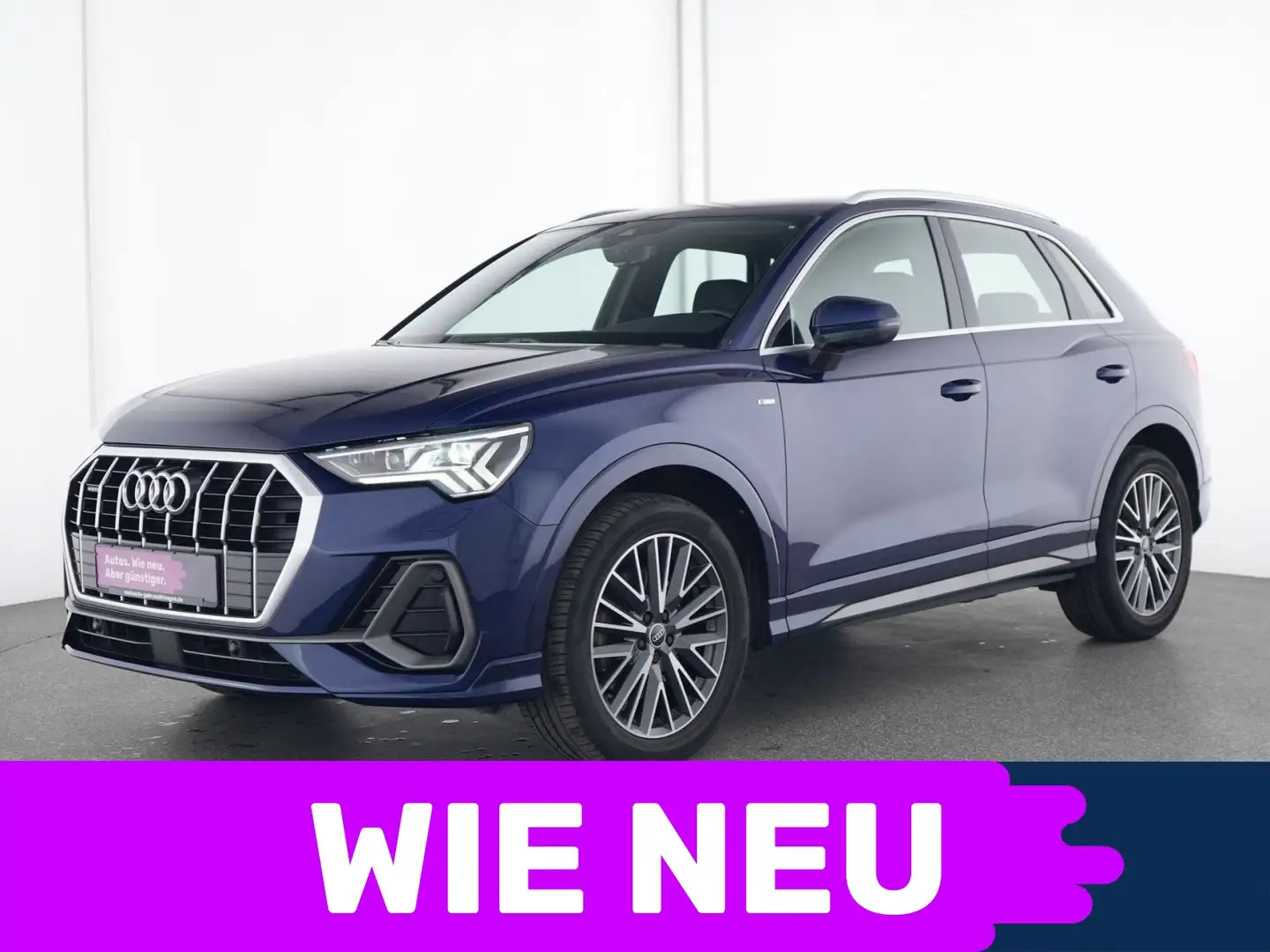 Audi Q3 S-Line Matrix-LED|Pano|AHK|Assistenz-Paket Blau - 1