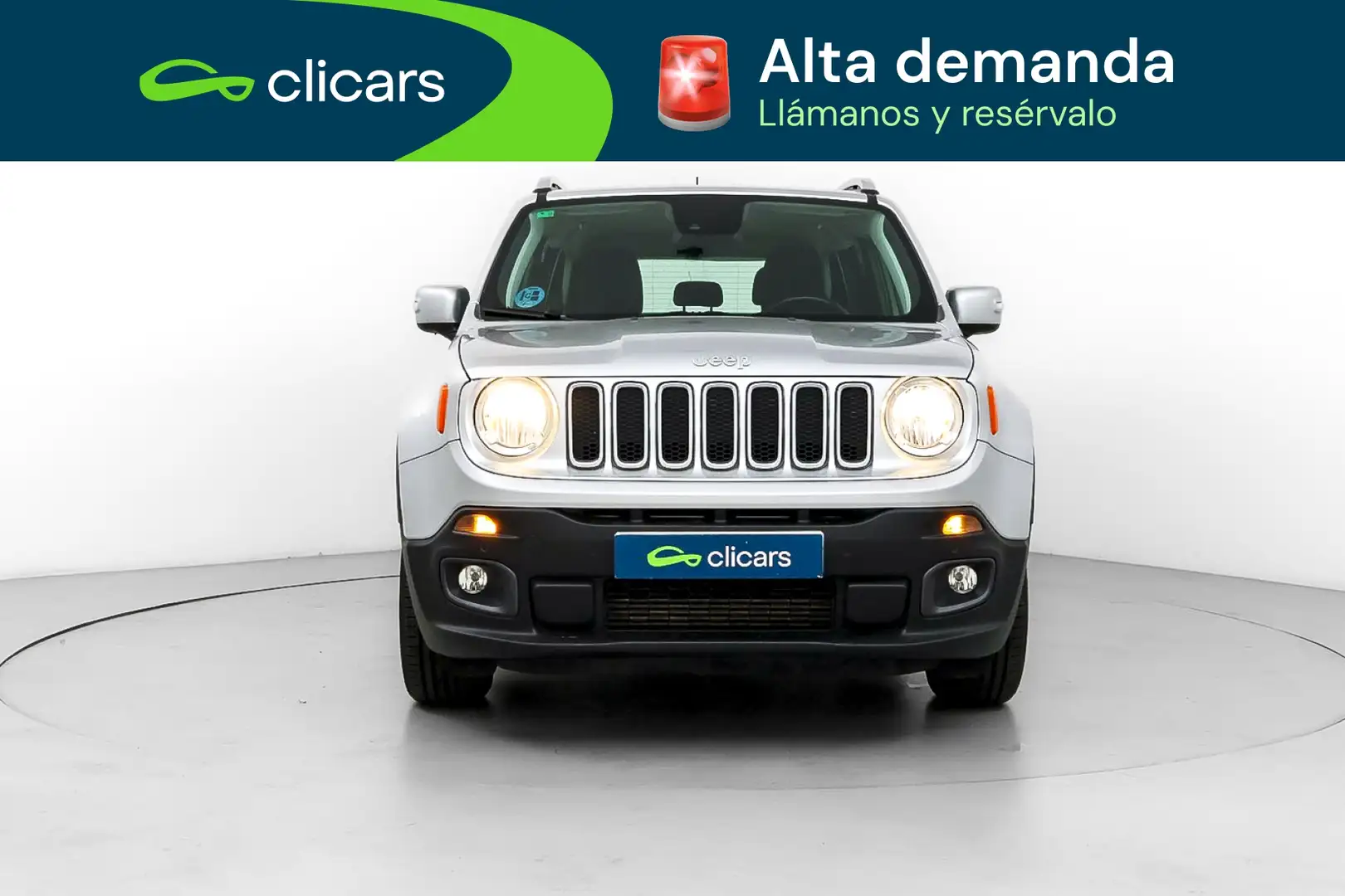 Jeep Renegade 1.4 Multiair Limited 4x2 103kW Plateado - 2