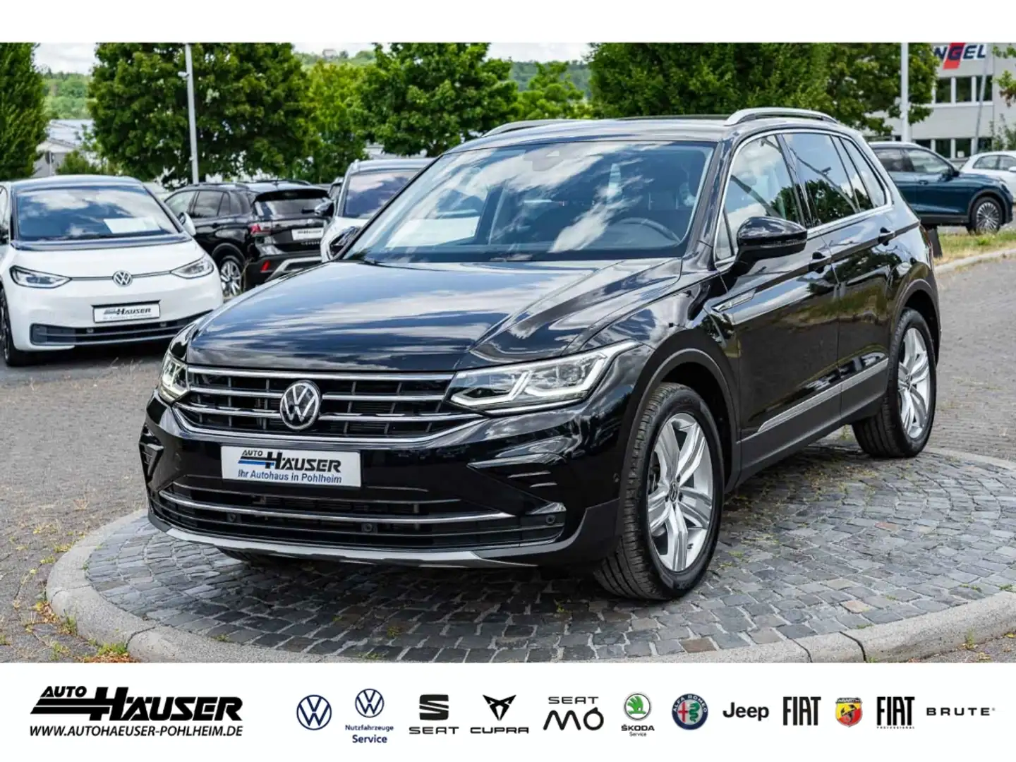 Volkswagen Tiguan Elegance 1.5 TSI DSG AHK STANDHZG HUD EL. HECKKL. Schwarz - 1