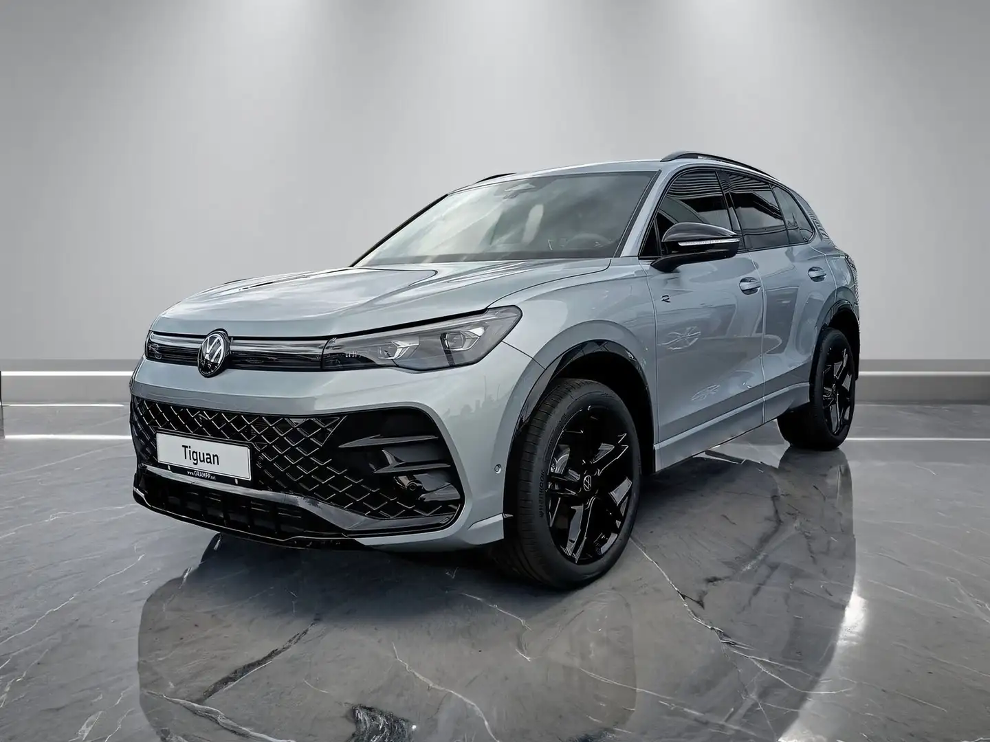 Volkswagen Tiguan R-Line 2,0 l TDI SCR 4M AHK+KAMERA+NAVI+L Silber - 2