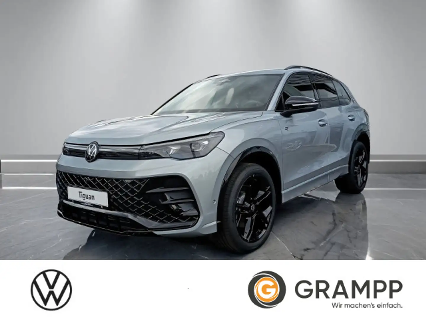 Volkswagen Tiguan R-Line 2,0 l TDI SCR 4M AHK+KAMERA+NAVI+L Silber - 1