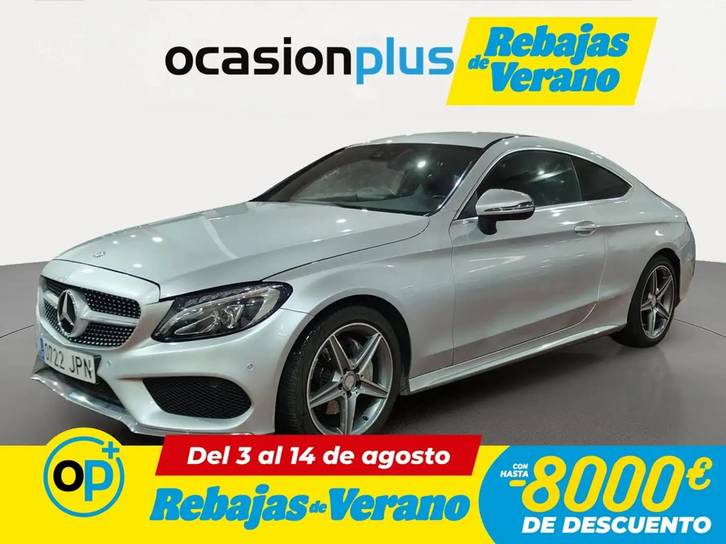 Mercedes-Benz C 220 Coupé 220d 9G-Tronic Gris - 1