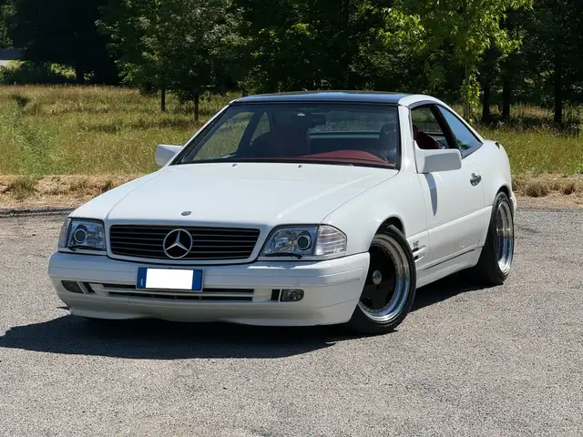Mercedes-Benz SL 600 V12 - Polar White 1/~300 - HARD TOP CRISTALLO PANO