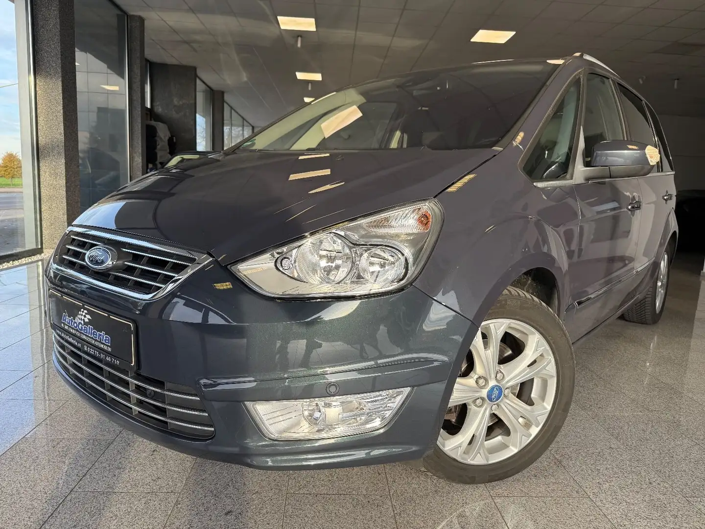 Ford Galaxy Titanium Automatik Navi AHK Temp SHZ Gris - 1