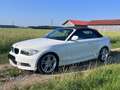 BMW 120 120d Cabrio Aut. Limited Edition Lifestyle mit M S Weiß - thumbnail 1