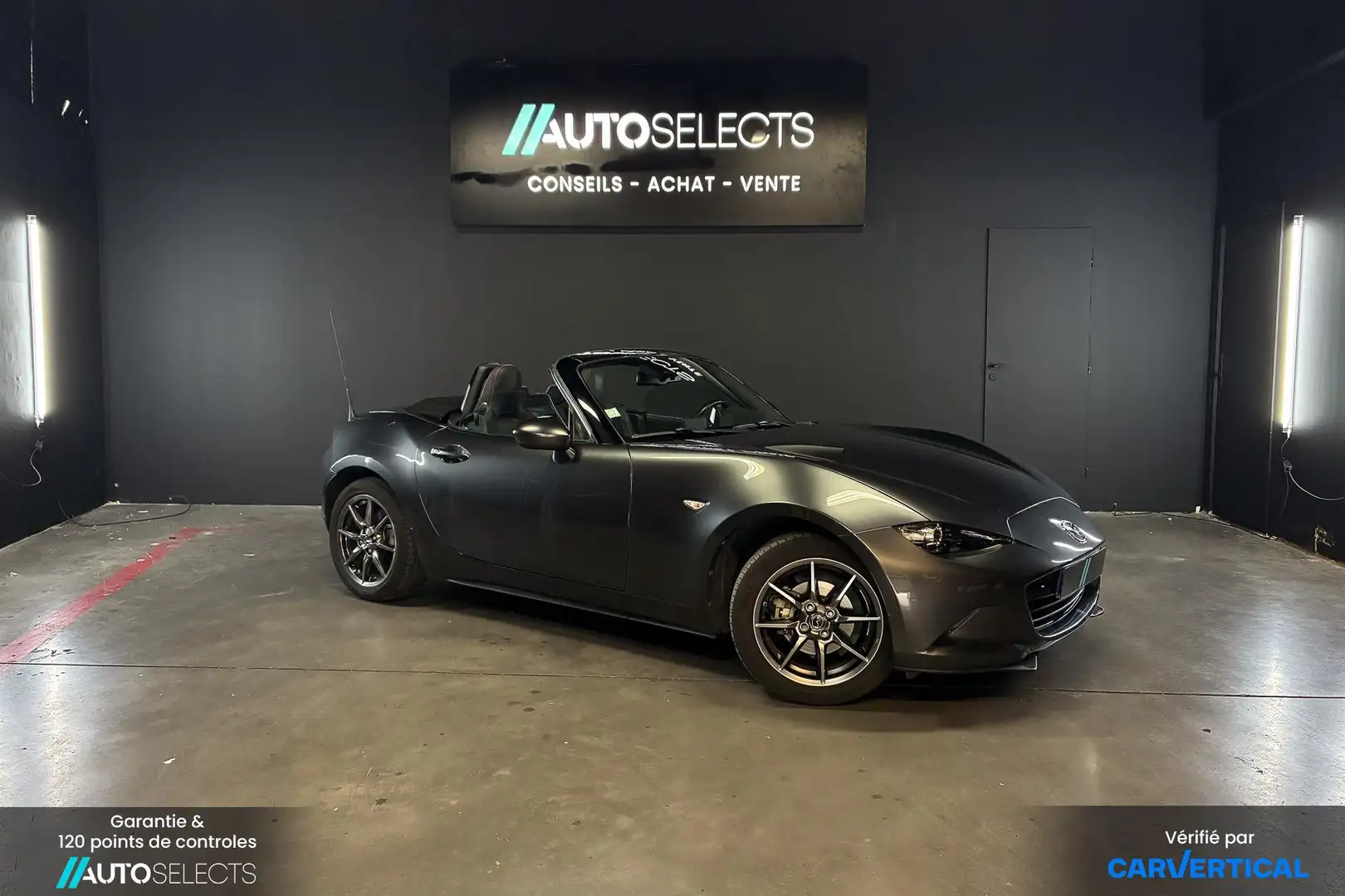 Mazda MX-5 Cabriolet Toit Souple - 1.5 Skyactiv 132cv | Carve Gris - 2
