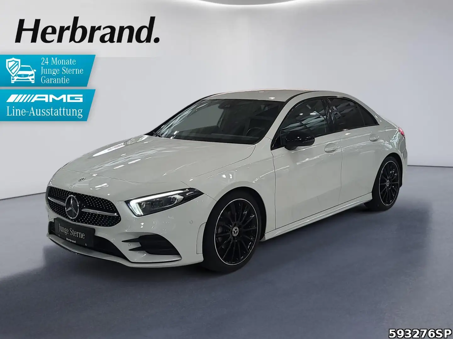 Mercedes-Benz A 200 AMG Line MultiBeam Kamera Carplay Blanco - 1