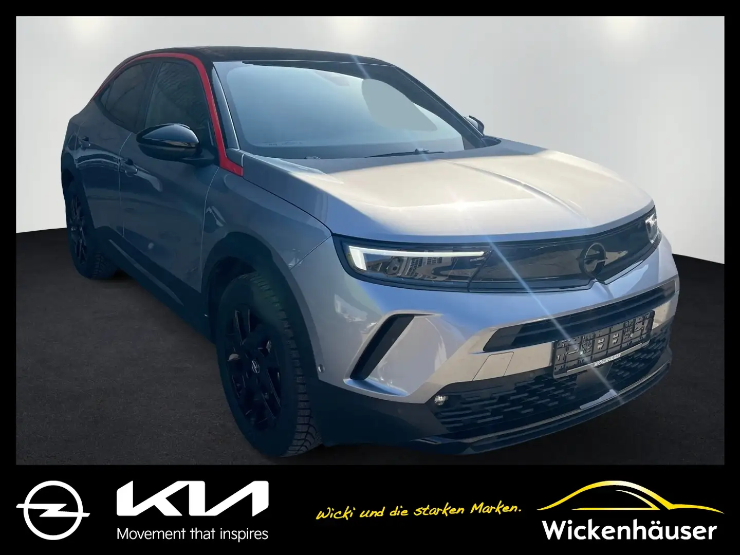 Opel Mokka-E Mokka E GS Line FLA SpurH SpurW LM KAM LED Navi Silber - 1