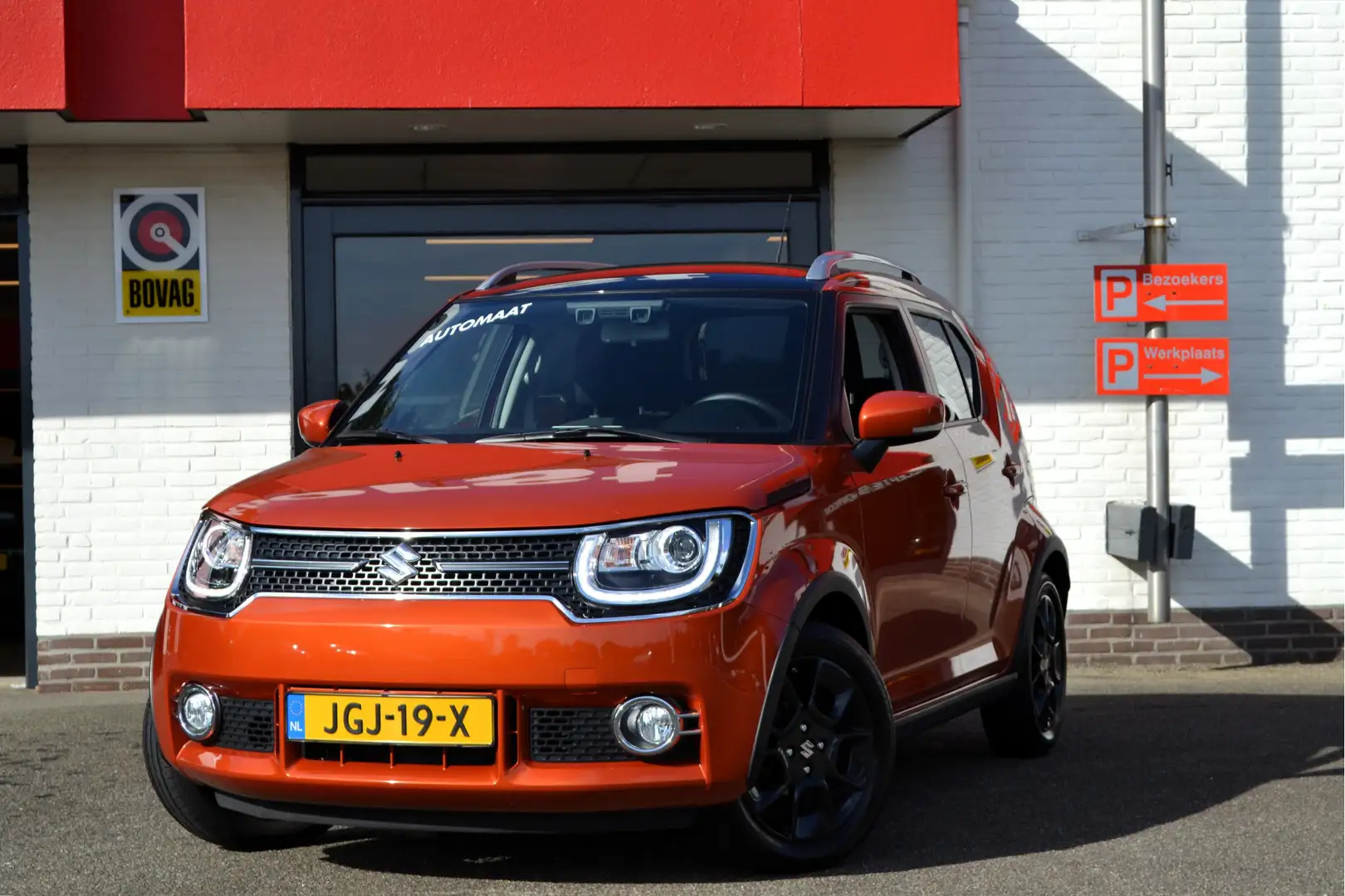 Suzuki Ignis 1.2 Style, Automaat, Navi, Camera, Clima, Cruise, Oranje - 1