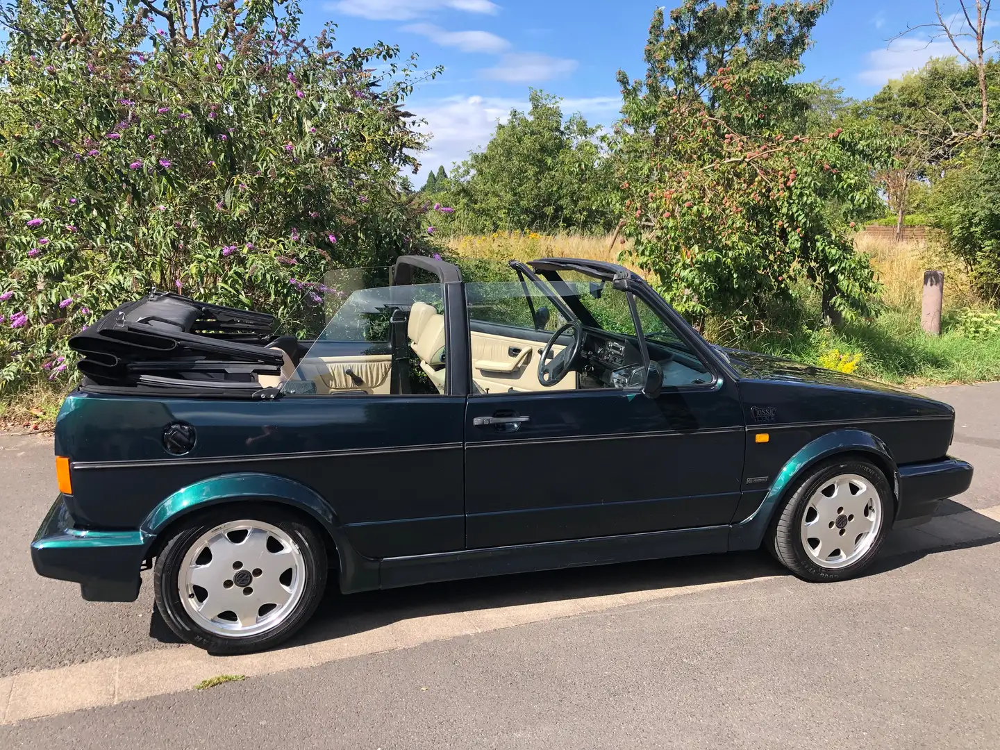 Volkswagen Golf Cabriolet Cabrio Classicline Grün - 2
