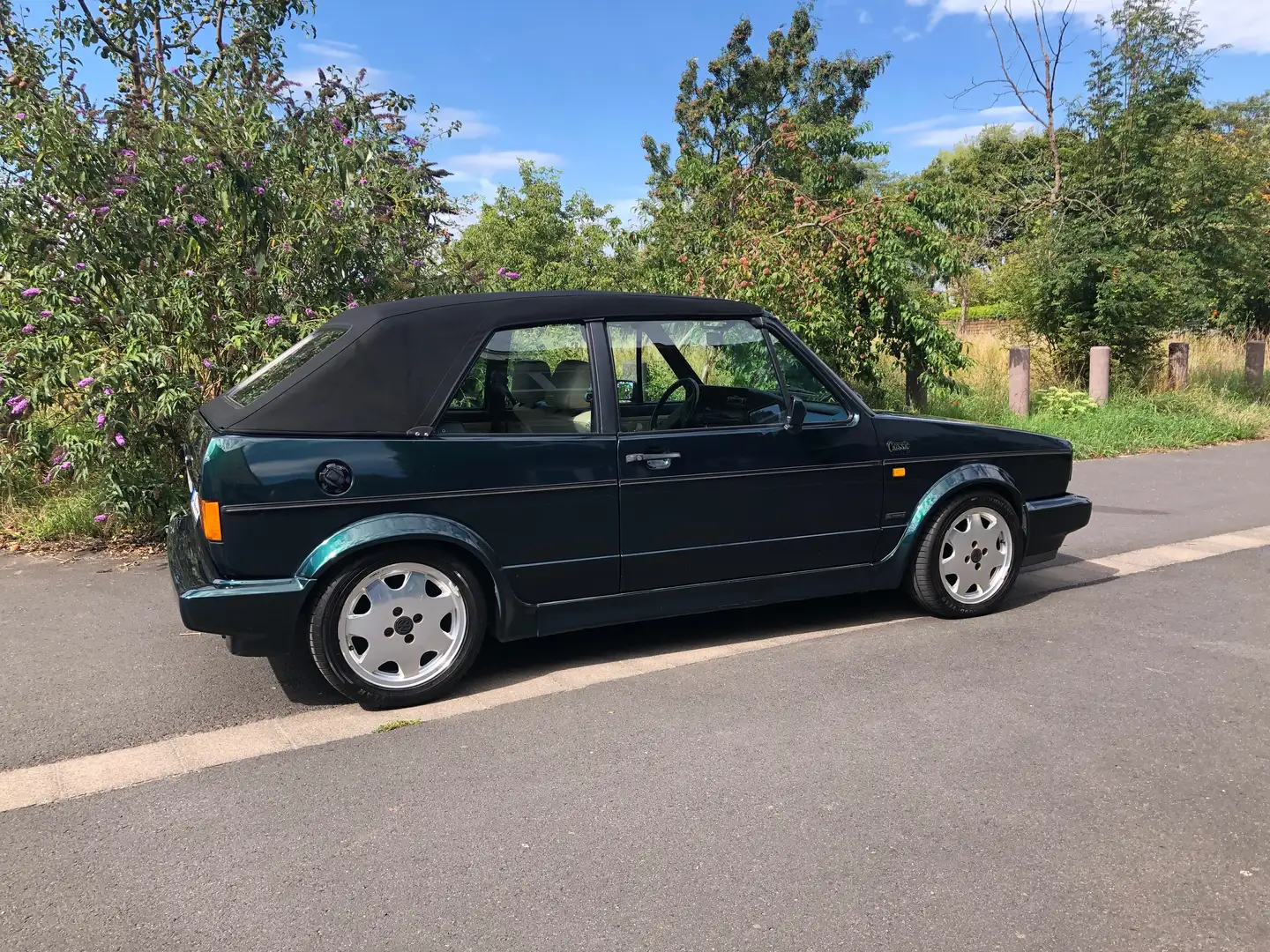 Volkswagen Golf Cabriolet Cabrio Classicline Grün - 1