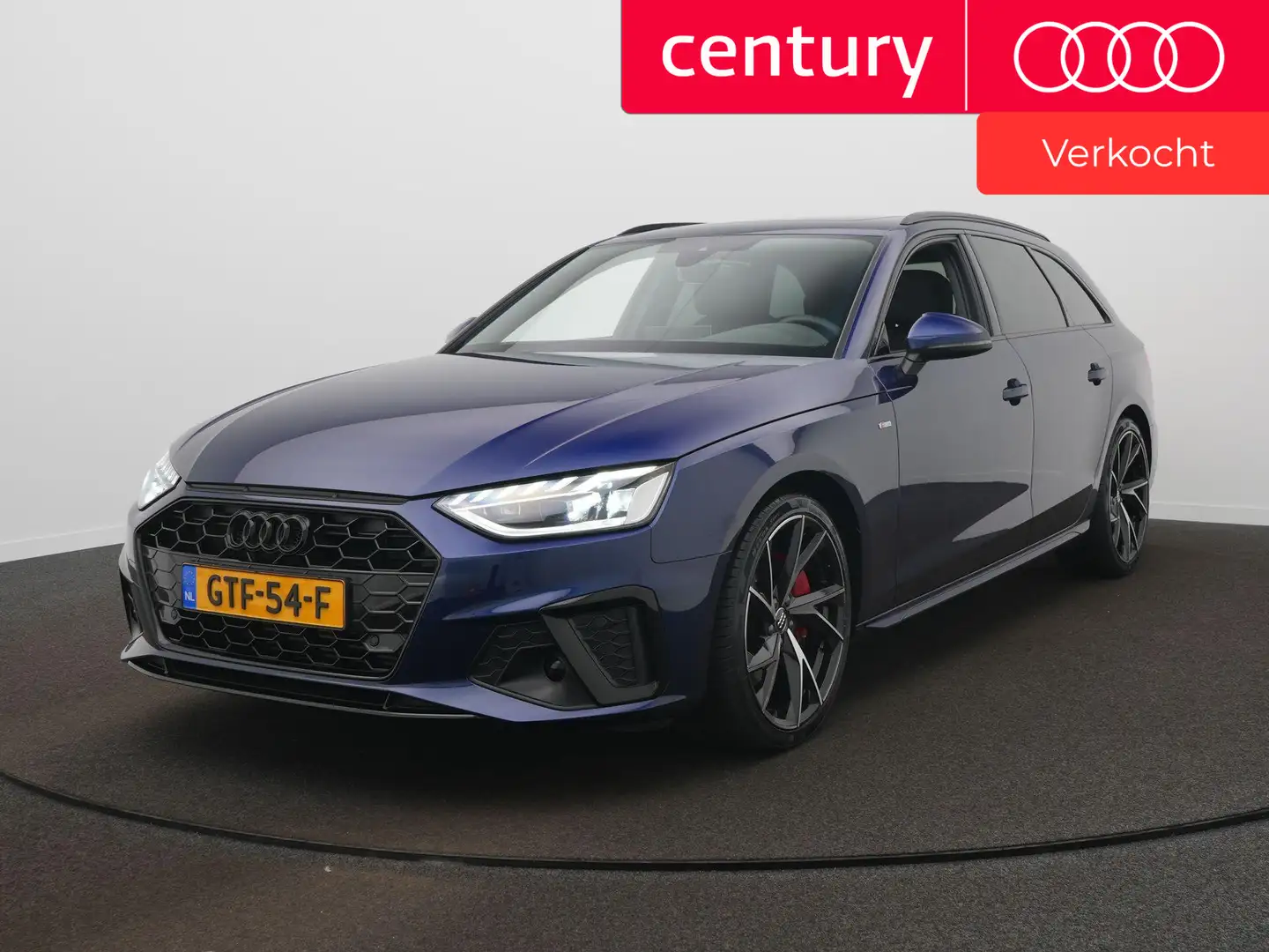 Audi A4 Avant 40 TFSI S edition Competition S-Line 204PK | Bleu - 1