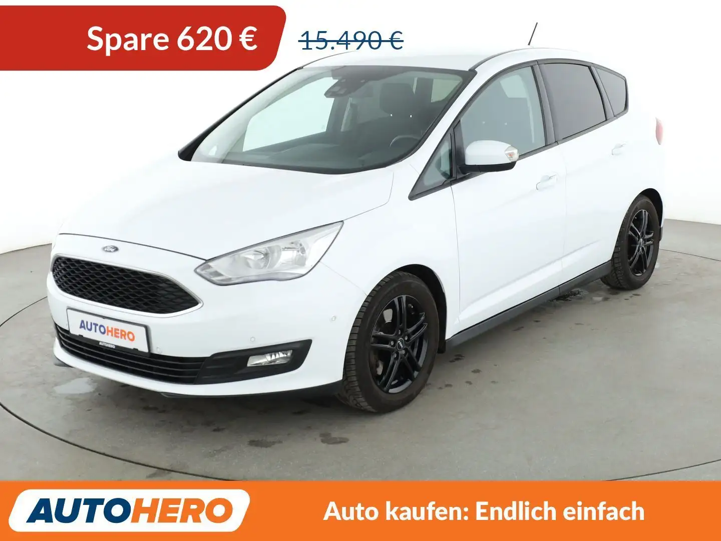 Ford C-Max 1.5 EcoBoost Cool&Connect*NAVI*PDC*SHZ*KLIMA* Weiß - 1