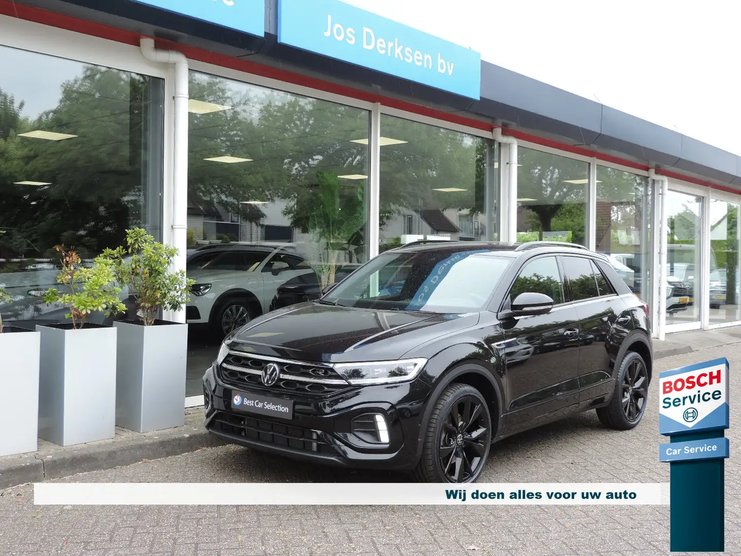 Volkswagen T-Roc 1.5 TSI R-Line DSG Black Style -  Camera | Disc. P Zwart - 1